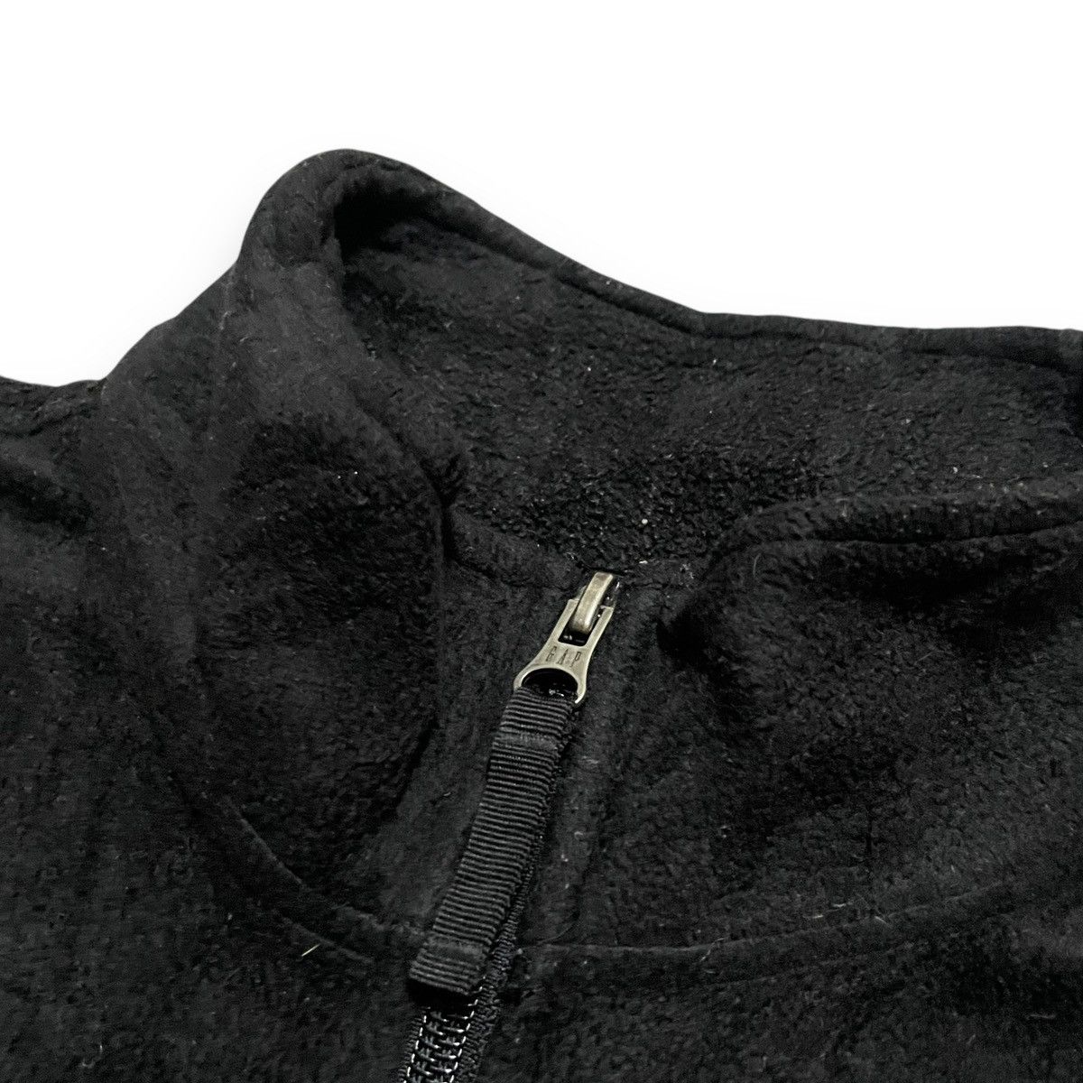 Gap Vintage All Black Fleece Gap Tactical Vest Size US L / EU 52-54 / 3 - 4 Thumbnail