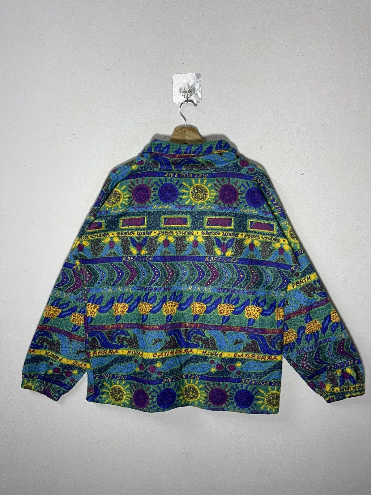 Vintage Vintage Samsousan Design Australia fleece halfzip sweatshirt Size US L / EU 52-54 / 3 - 7 Thumbnail