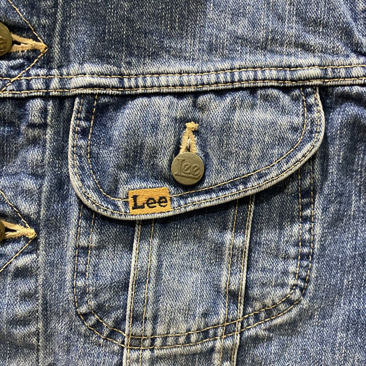 Lee × Vintage Vintage Lee Denim Light Blue 80s 90s Jeans Rider Jacket Size US M / EU 48-50 / 2 - 6 Thumbnail