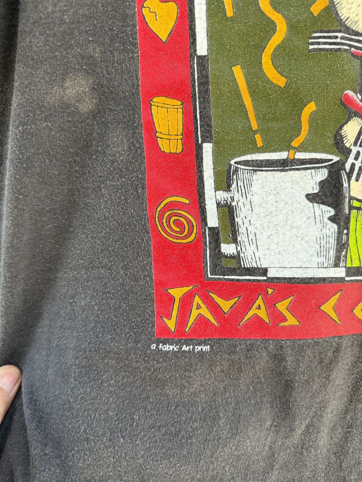Band Tees Thrashed Vintage 90s Art Bean Nick By Robert D. Raadel Tee Size US L / EU 52-54 / 3 - 4 Thumbnail