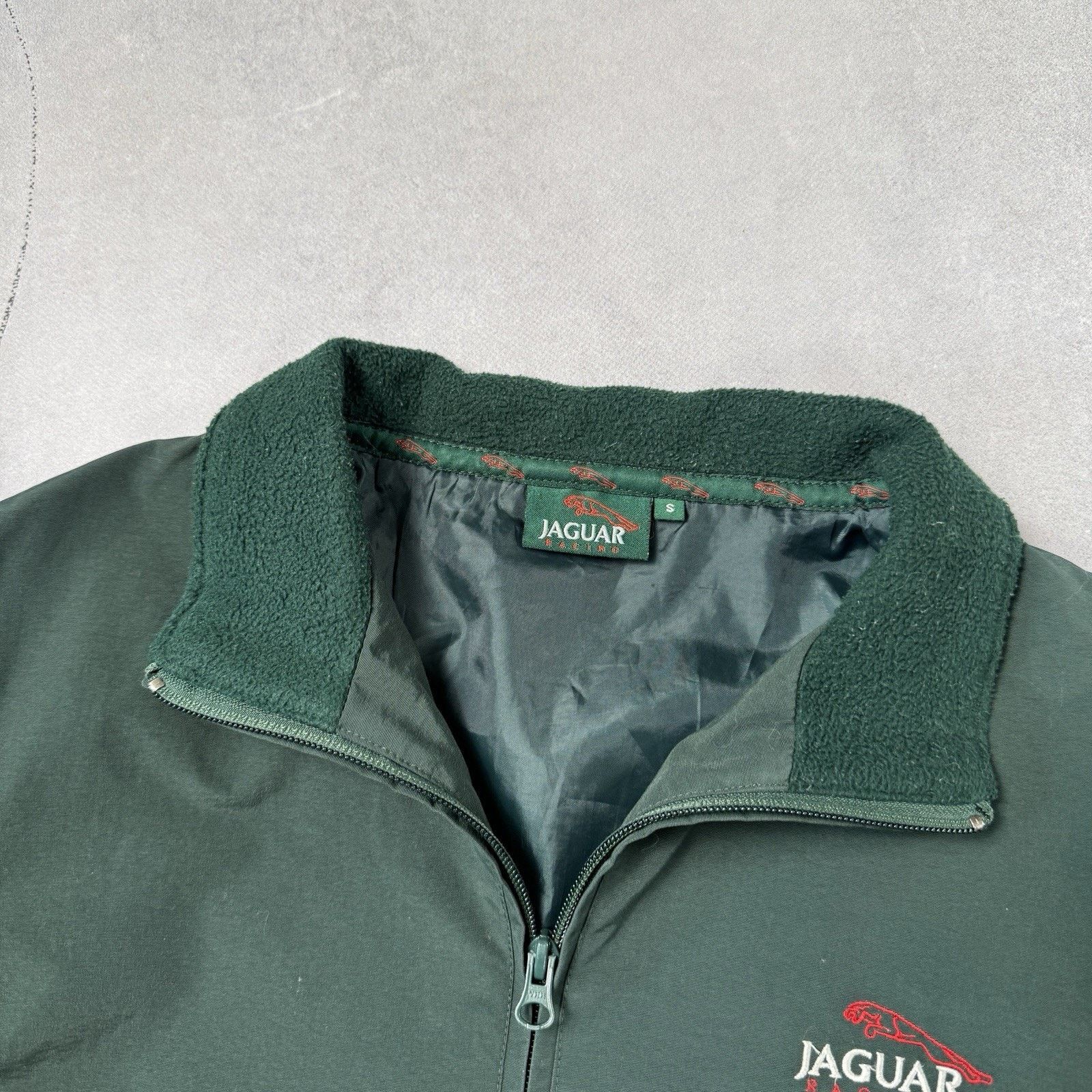 Vintage Vintage Jaguar Racing Jacket Green Wimen Size S Y2K Size US S / EU 44-46 / 1 - 10 Thumbnail