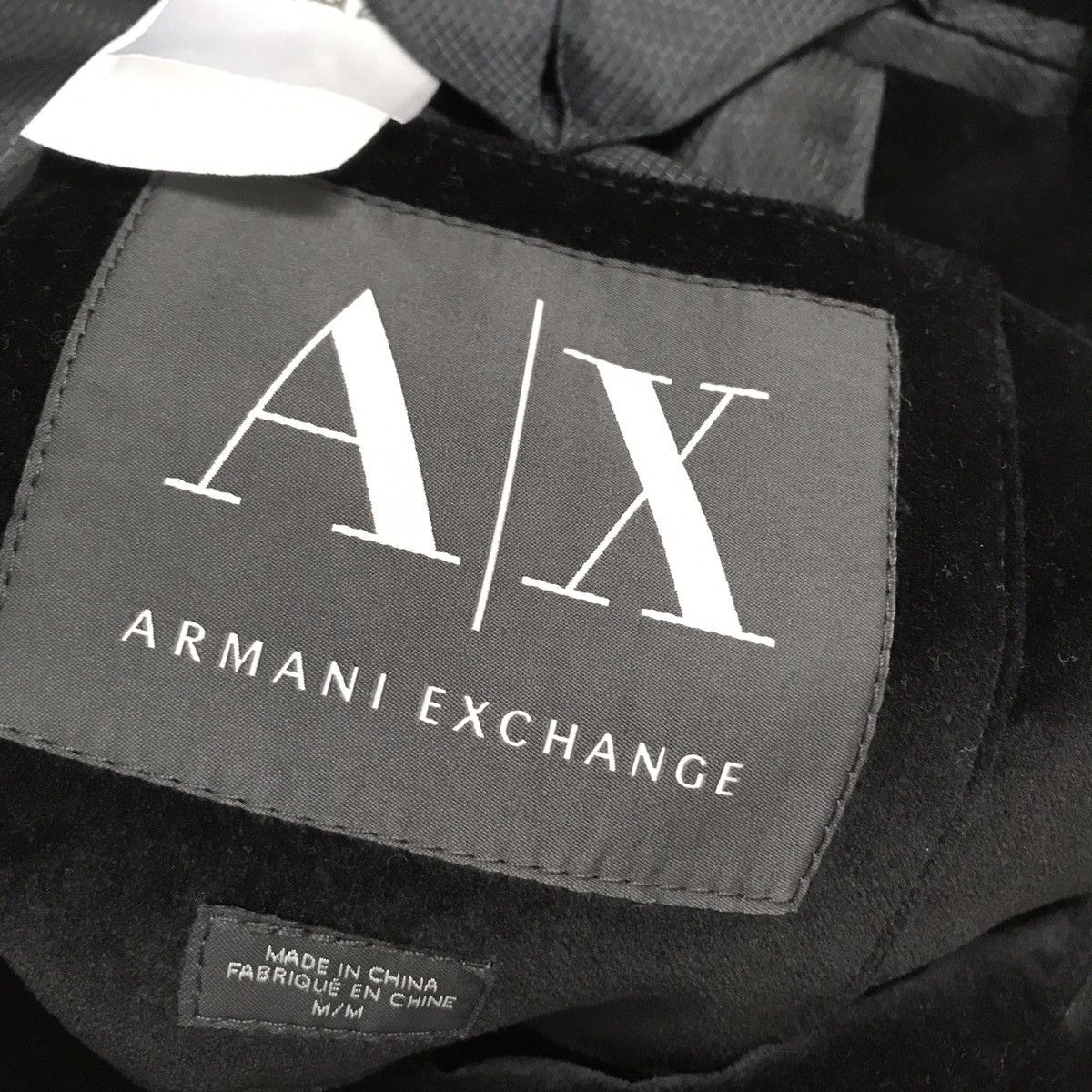 Armani Exchange Armani Exchange Velvet Black Blazer Smoking Jacket Mens M Size 36R - 9 Thumbnail