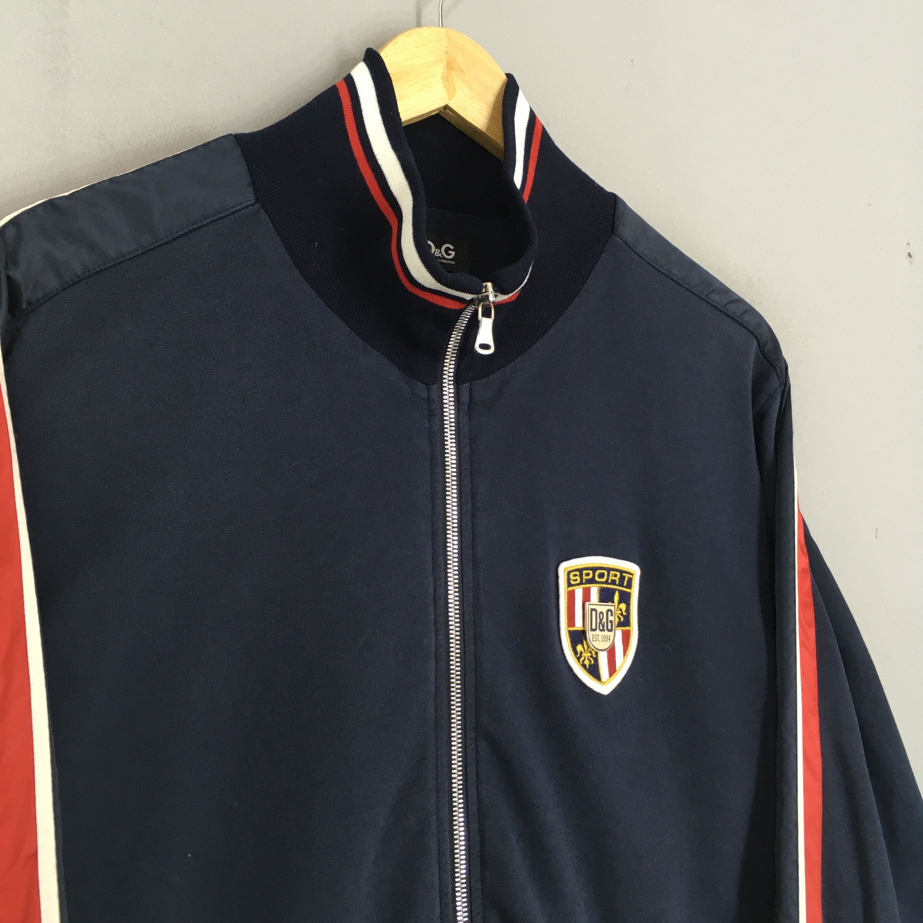 Dolce & Gabbana D&G Dolce Gabbana Zipper Sweatshirt Medium Size US M / EU 48-50 / 2 - 3 Thumbnail