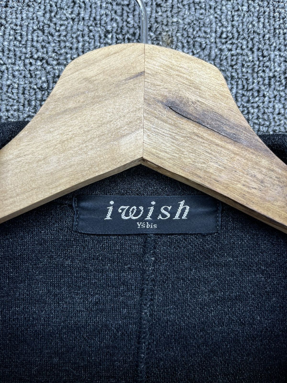 Yohji Yamamoto Vintage 90s iwish by Yohji Yamamoto Rare Wool Long Jacket Size XS / US 0-2 / IT 36-38 - 7 Thumbnail