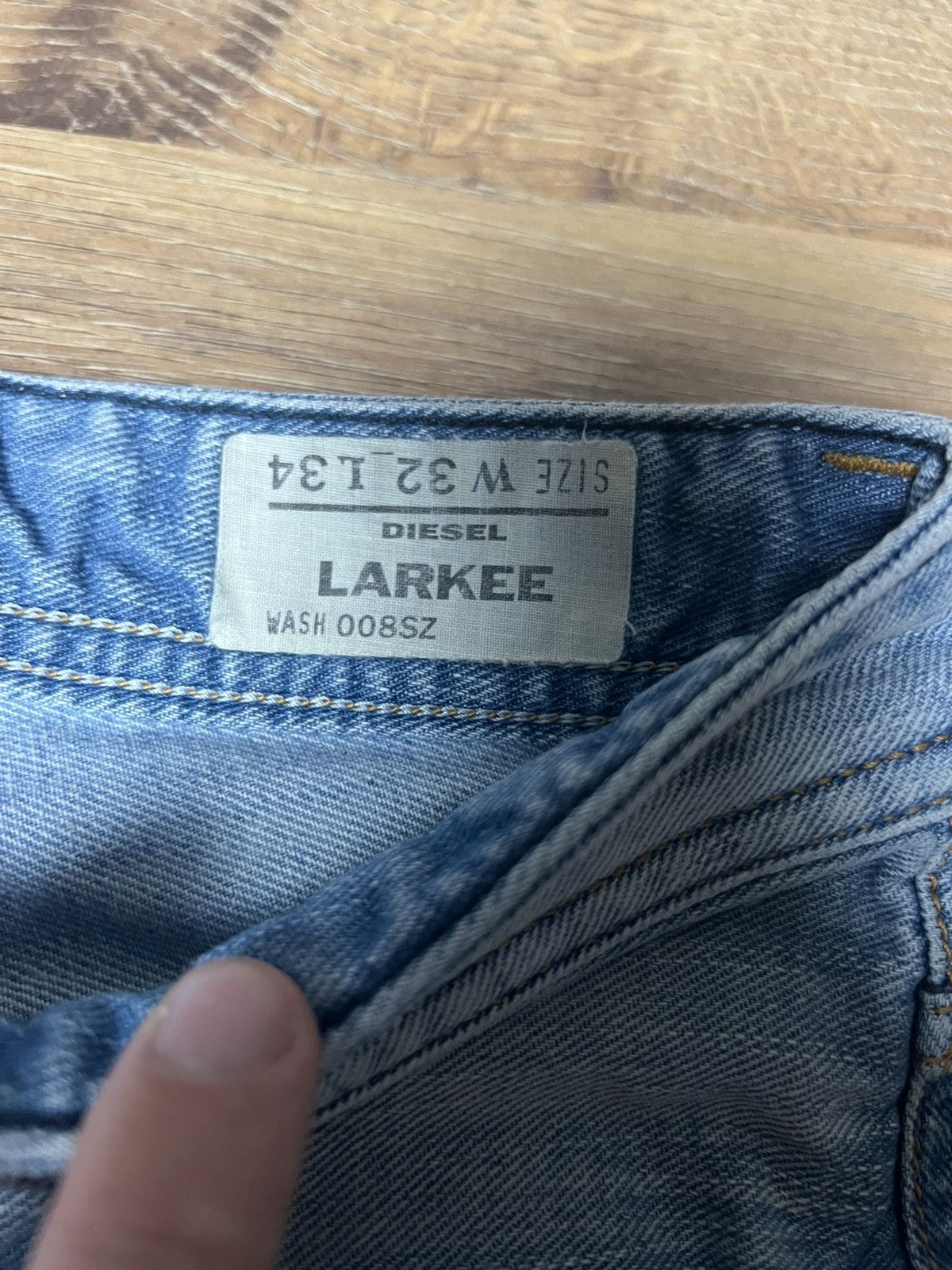 Japanese Brand × Vintage Vintage Distressed Diesel faded Jeans Y2K style Size US 32 / EU 48 - 9 Thumbnail