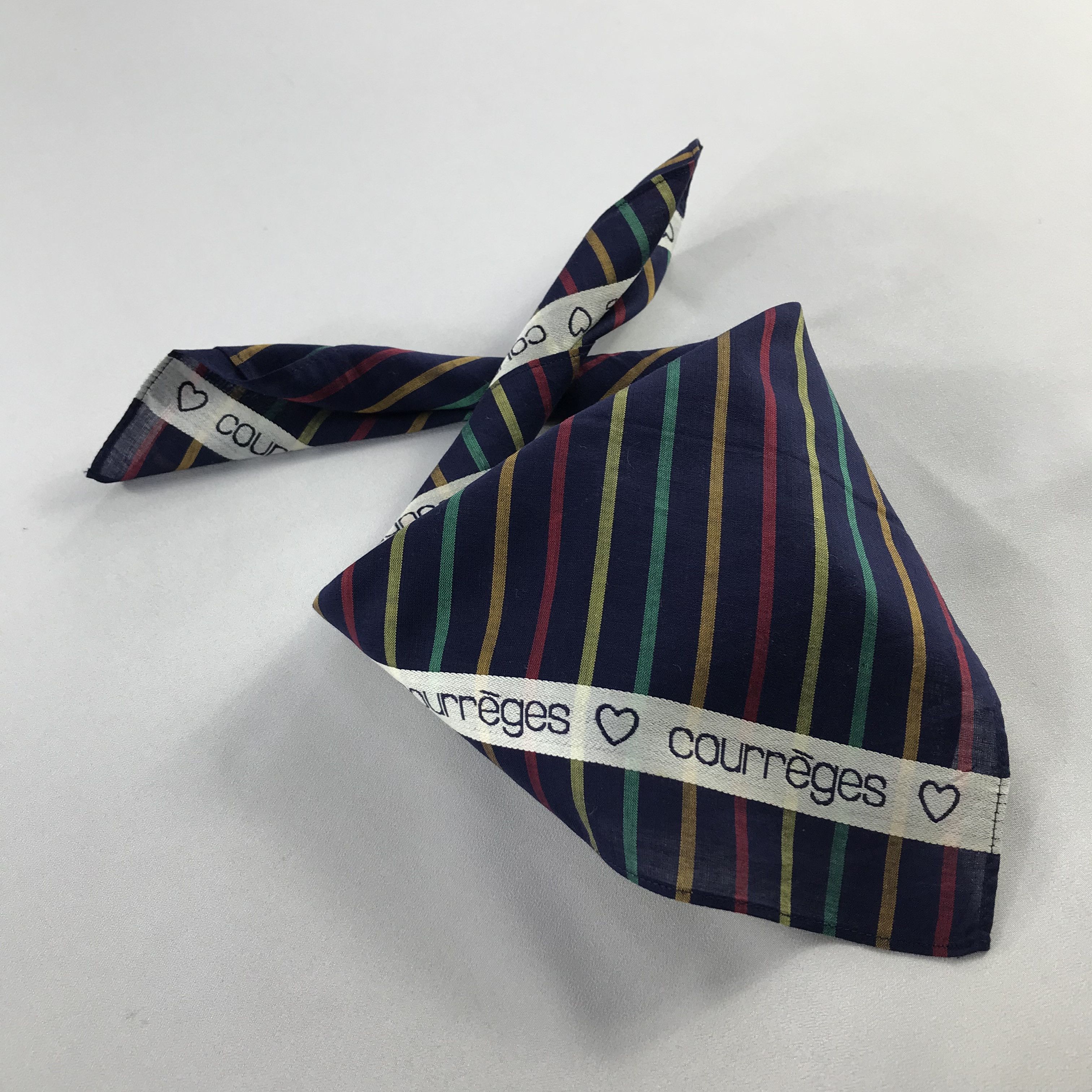 Courreges Courreges Handkerchief / Bandana / Neckerchief C766 Size ONE SIZE - 1 Thumbnail