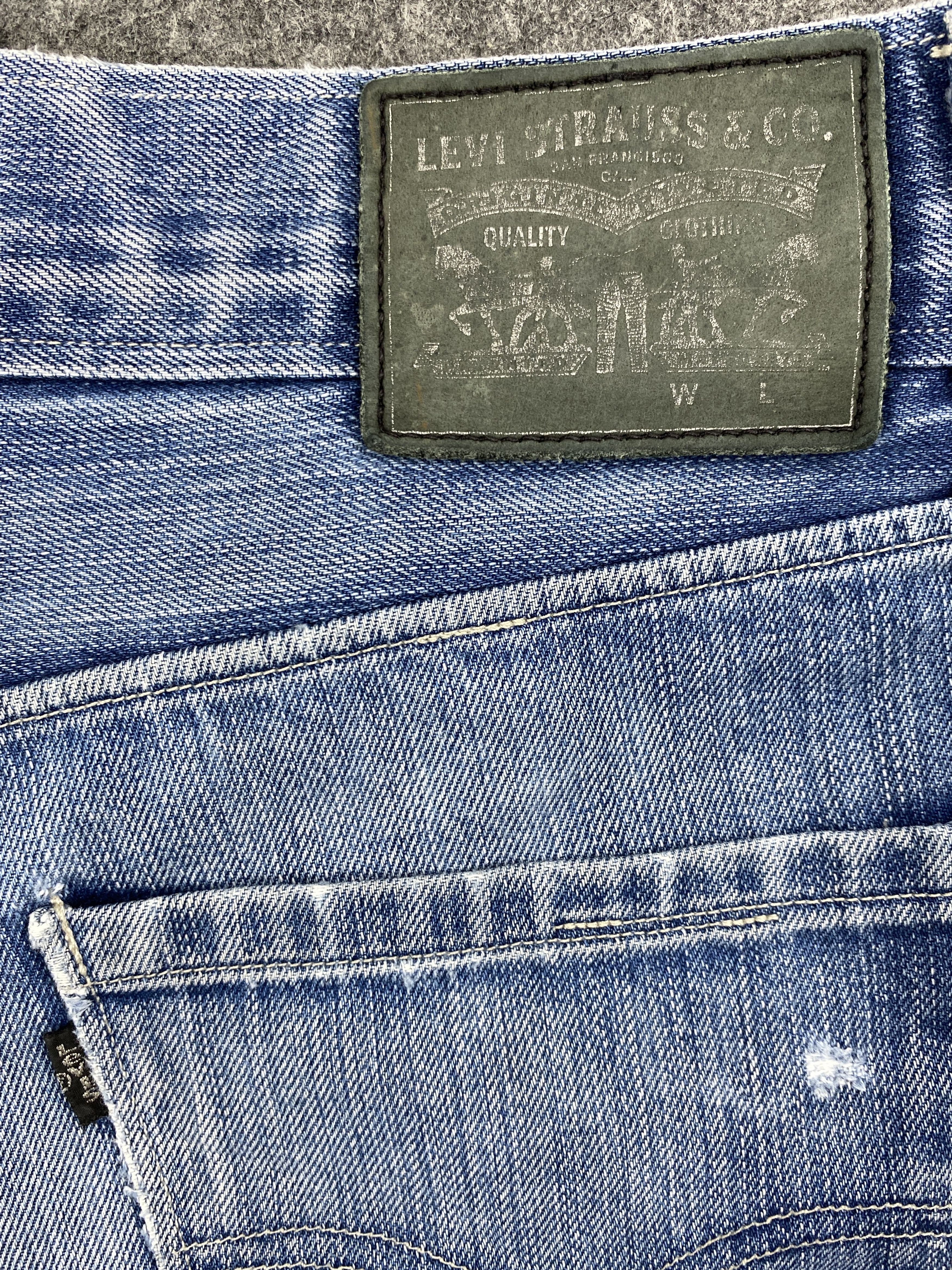Levi's Blue Wash Vintage Levi's Jeans 30x28.5 Denim -SJ058 Size US 30 / EU 46 - 10 Thumbnail