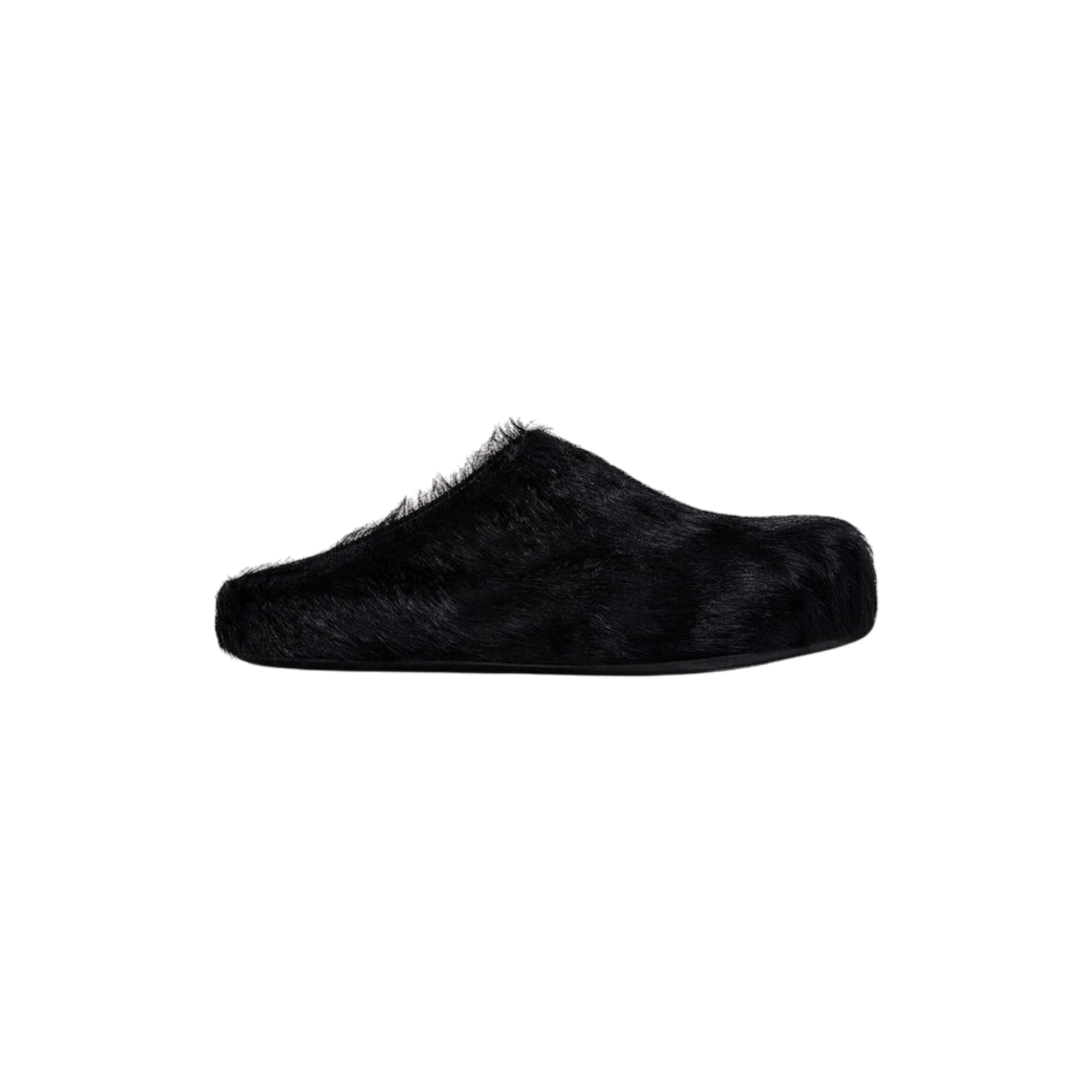 Marni Marni 'Fussbet Sabot' Black Slide Size US 11 / EU 44 - 1 Thumbnail