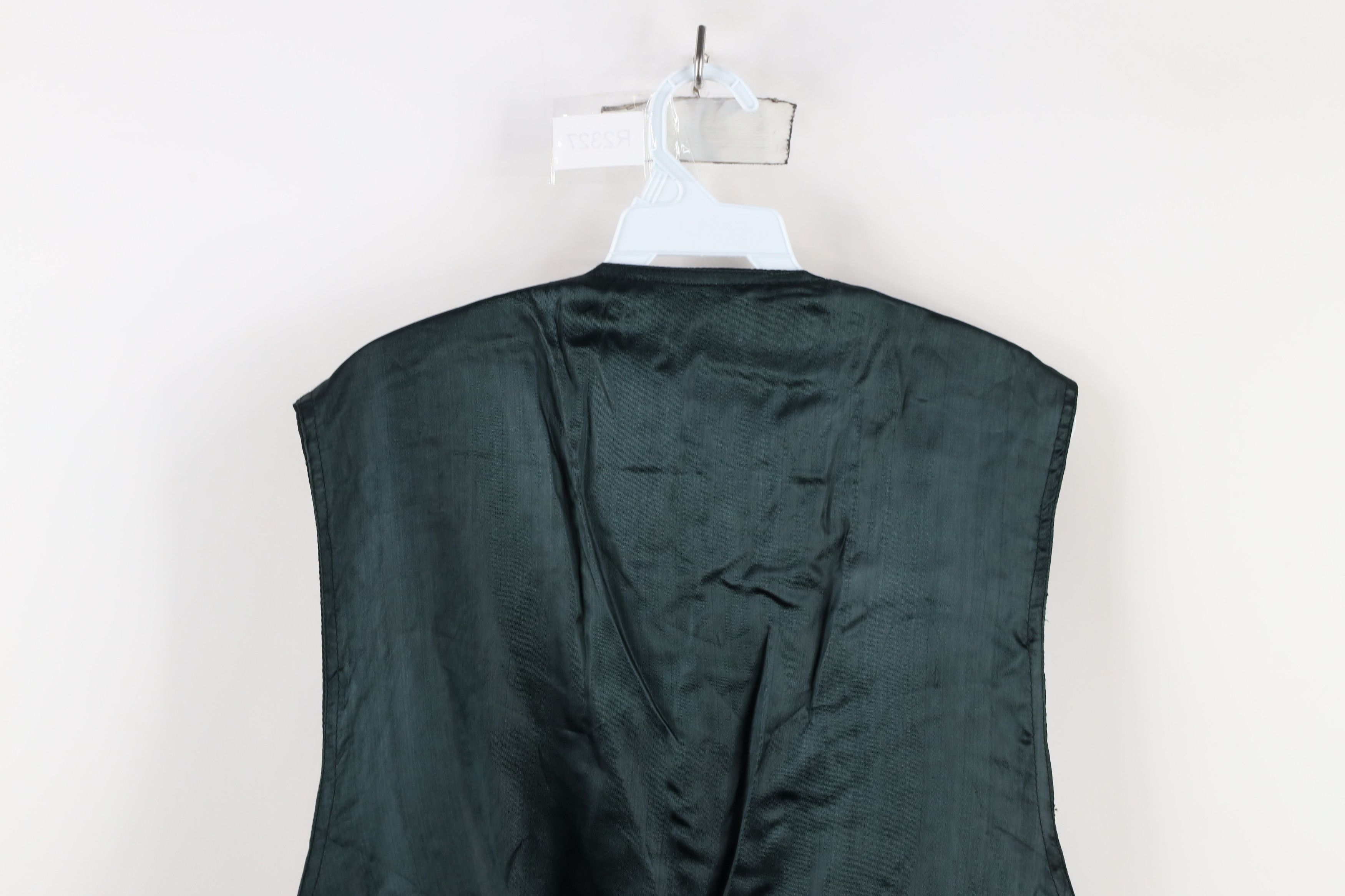 Vintage Vintage 90s Streetwear Buckle Back Suede Leather Vest Jacket Size US XL / EU 56 / 4 - 11 Thumbnail