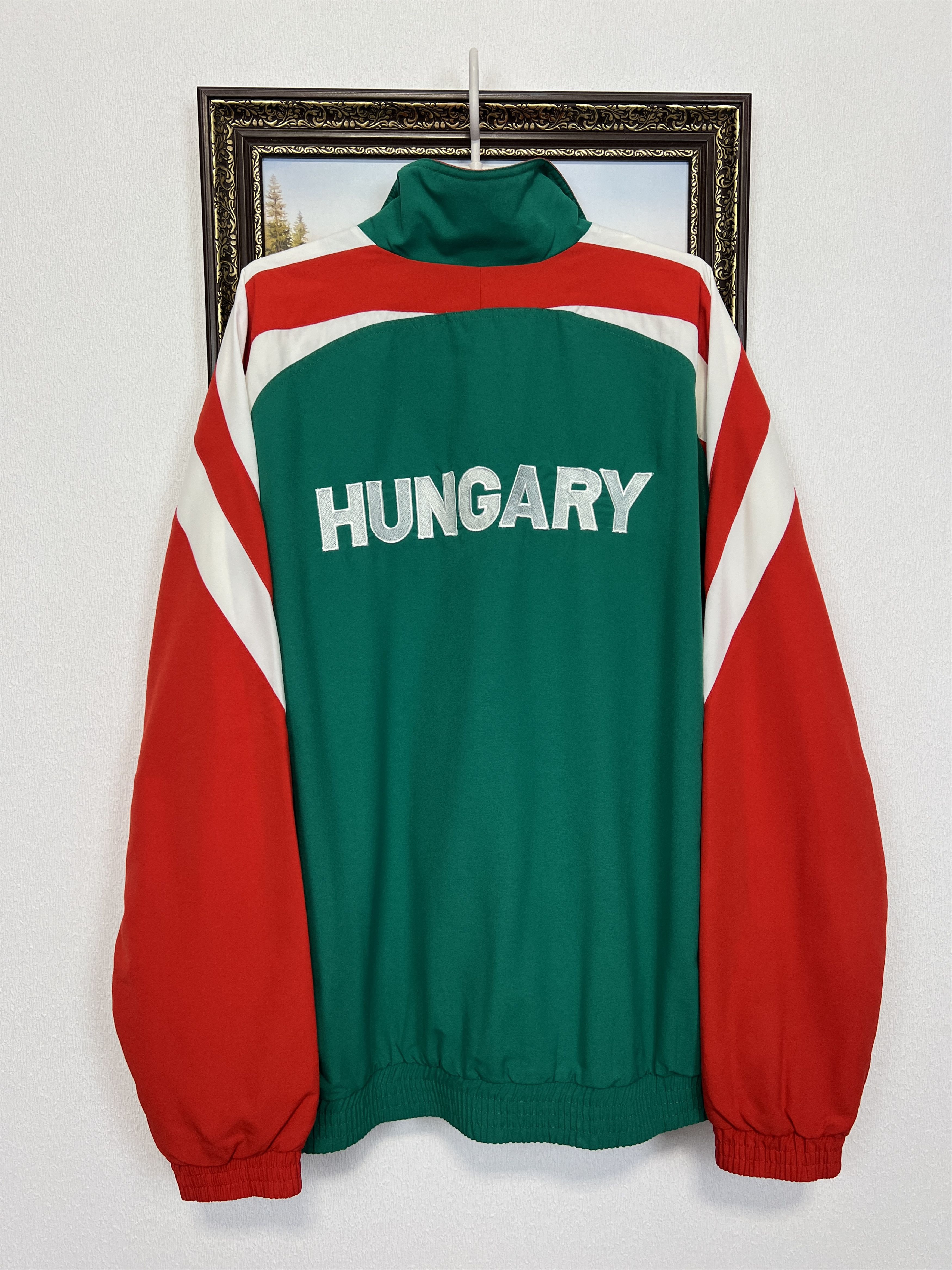 Adidas Hungary Football Suit Soccer Set Jacket Pants Track Top Size US XXL / EU 58 / 5 - 9 Thumbnail