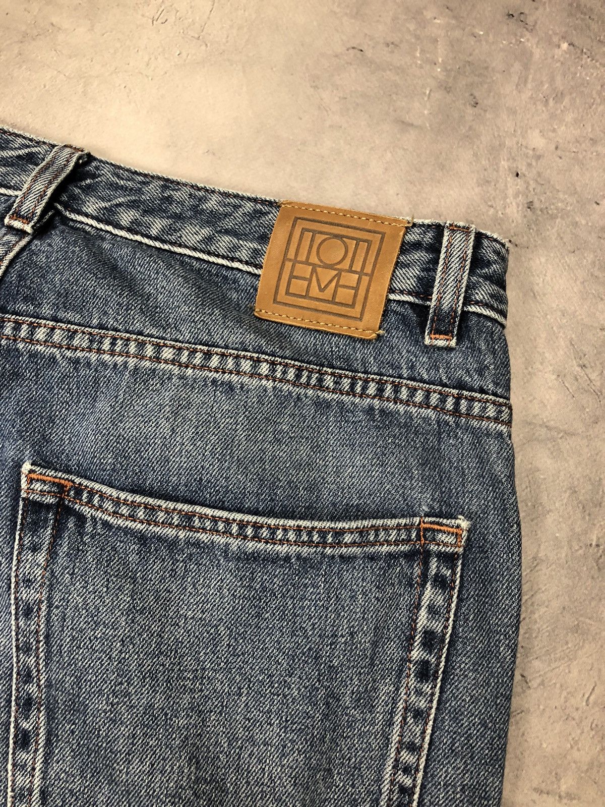 Toteme × Vintage Toteme Jeans Womens 30 x 32 Denim Pant Twisted Seam Jeans Size 30" / US 8 / IT 44 - 7 Thumbnail