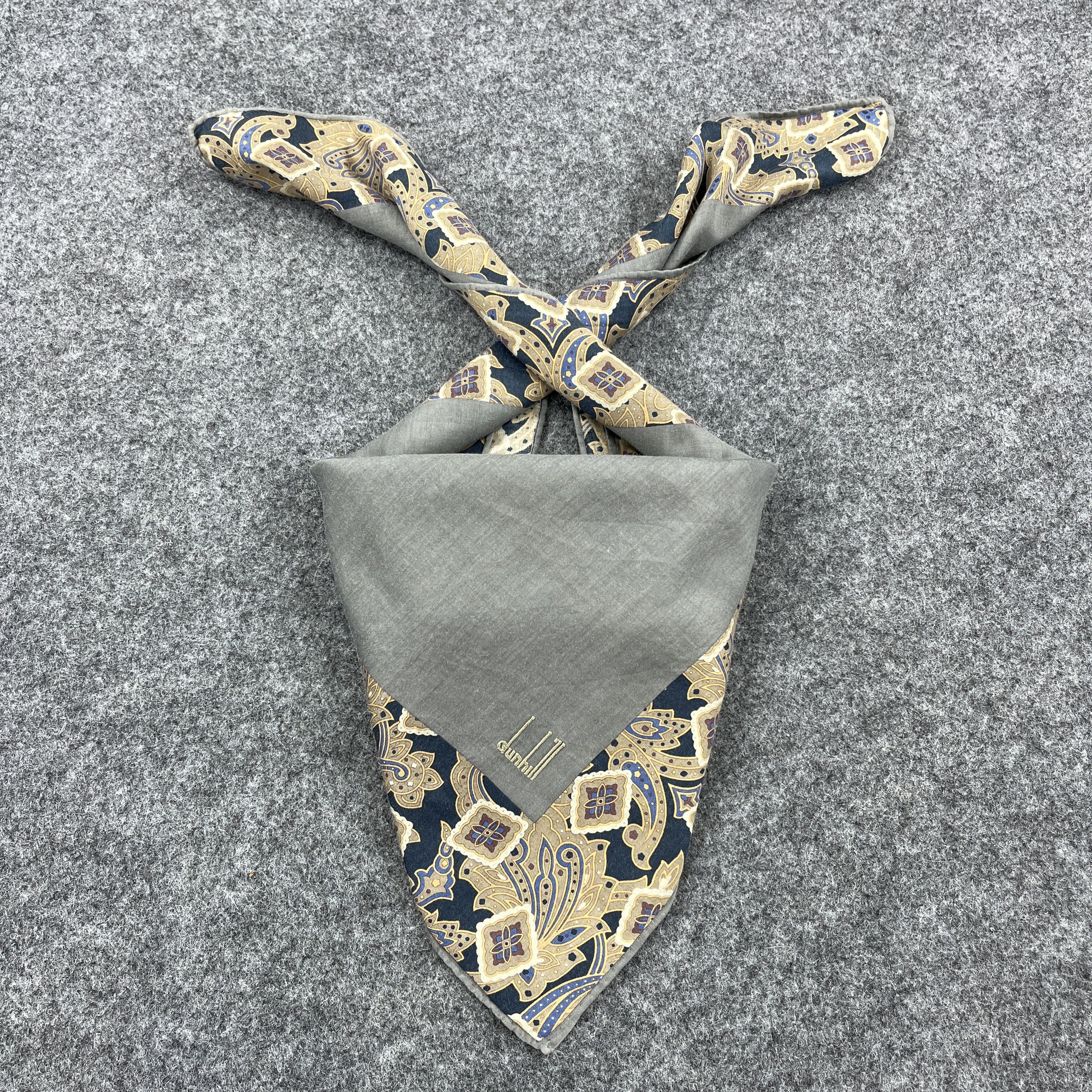 Alfred Dunhill Dunhill Handkerchief / Bandana / Neckerchief B595 Size ONE SIZE - 1 Thumbnail