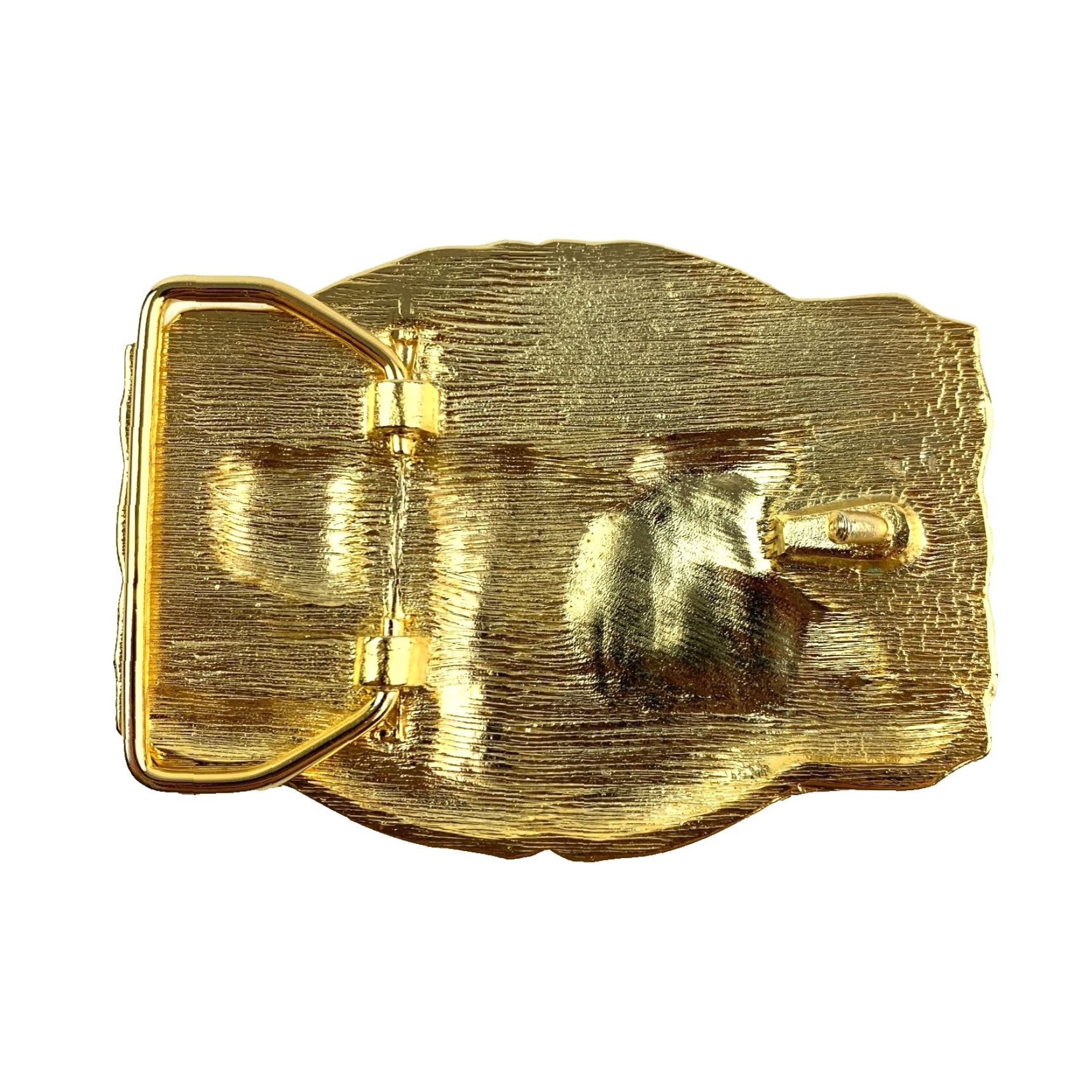 Vintage VINTAGE Shrine Imperial Las Vegas 3D Gold Tone Red Metal Belt Buckle Ladies Mens Unbranded Adult Unisex 1980s Gold Size ONE SIZE - 4 Thumbnail