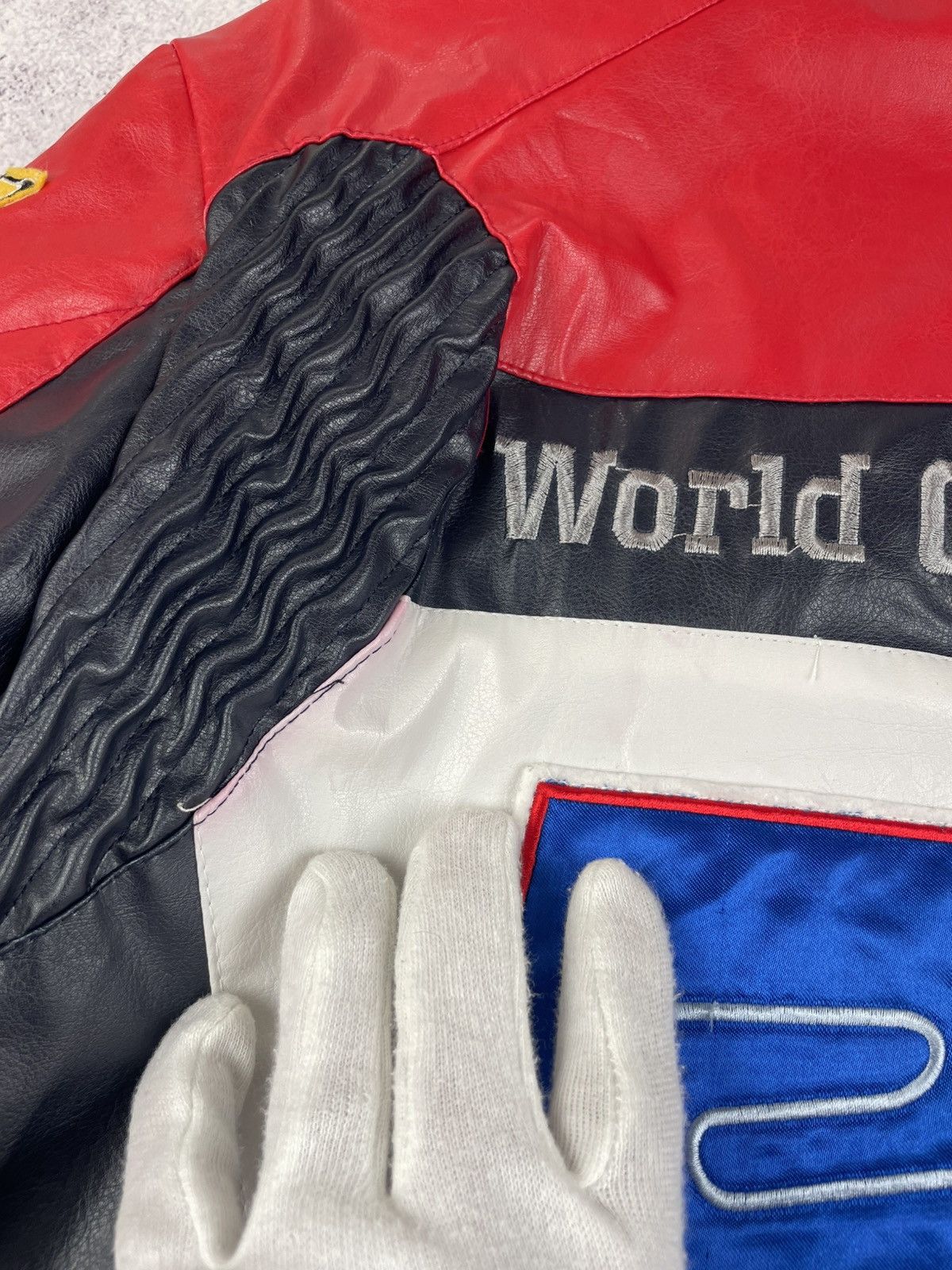 NASCAR × Vintage Vintage BSV England Motor Racing Team Jacket Size 46 Size US S / EU 44-46 / 1 - 11 Thumbnail