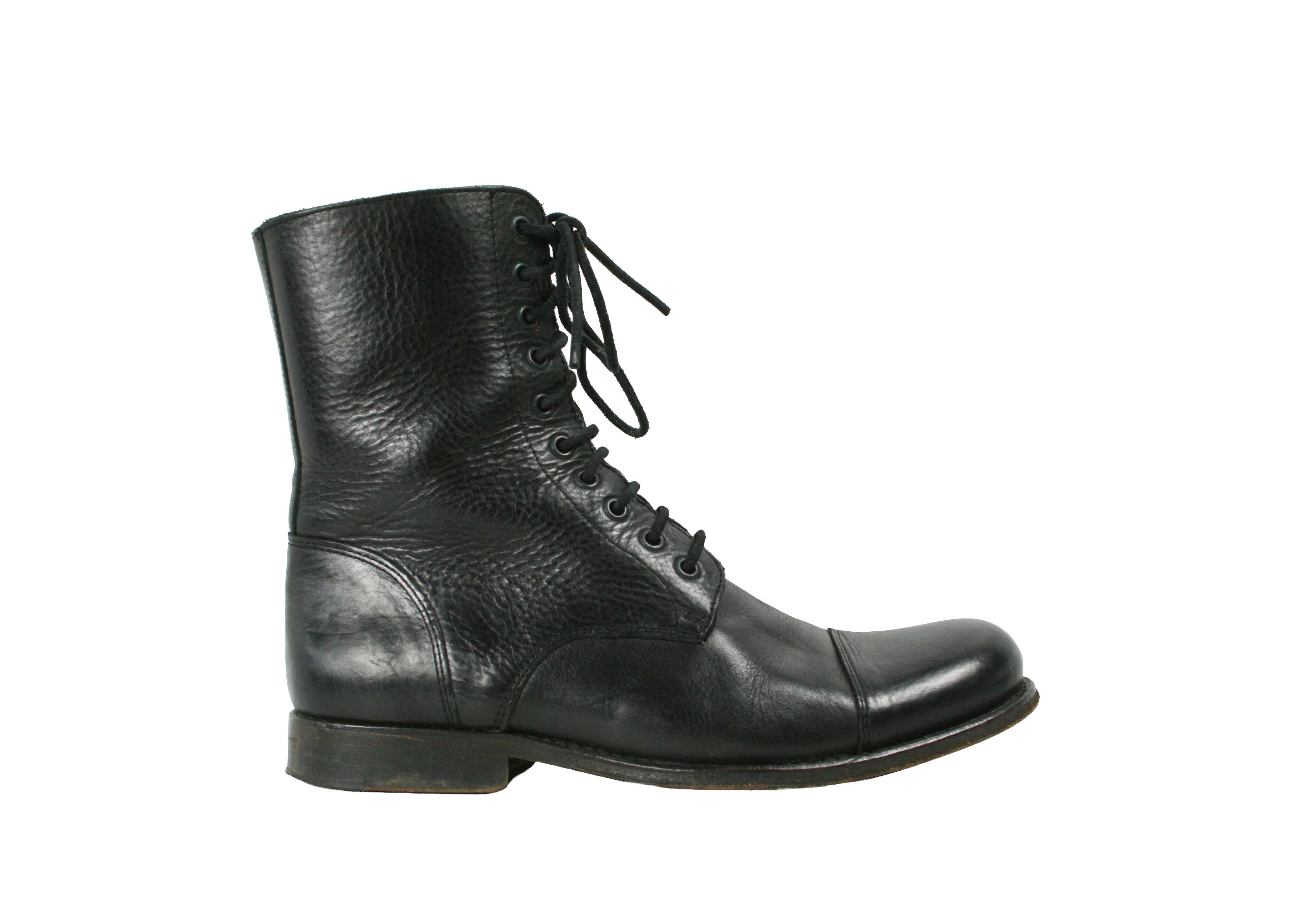 Shoto Biker Avant Garde Hand Made Combat Boots Size US 8 / IT 38 - 1 Thumbnail