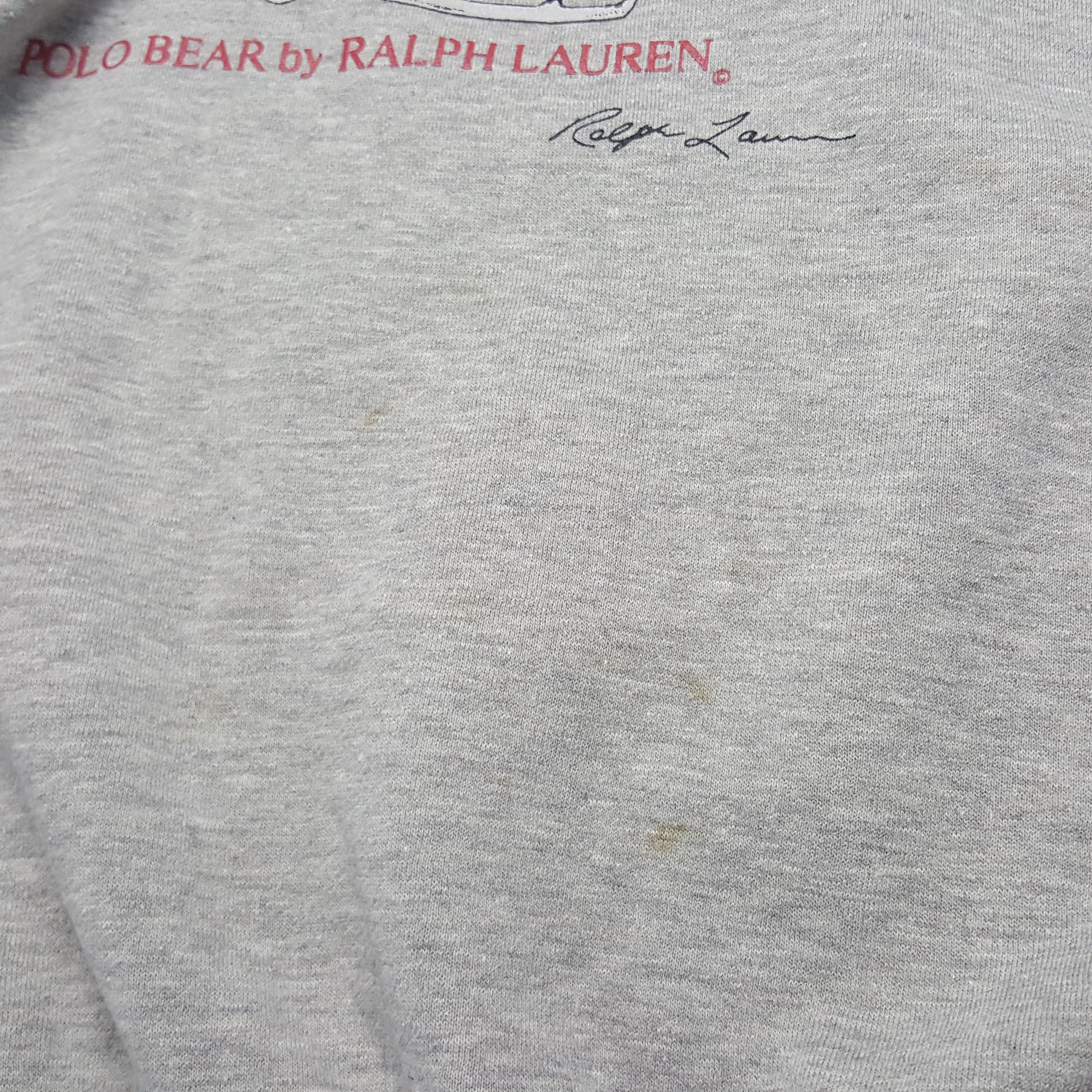 Polo Ralph Lauren × Vintage Vintage Polo Bear By Ralph Lauren Bear Sweatshirt Hoodies Size US M / EU 48-50 / 2 - 5 Thumbnail