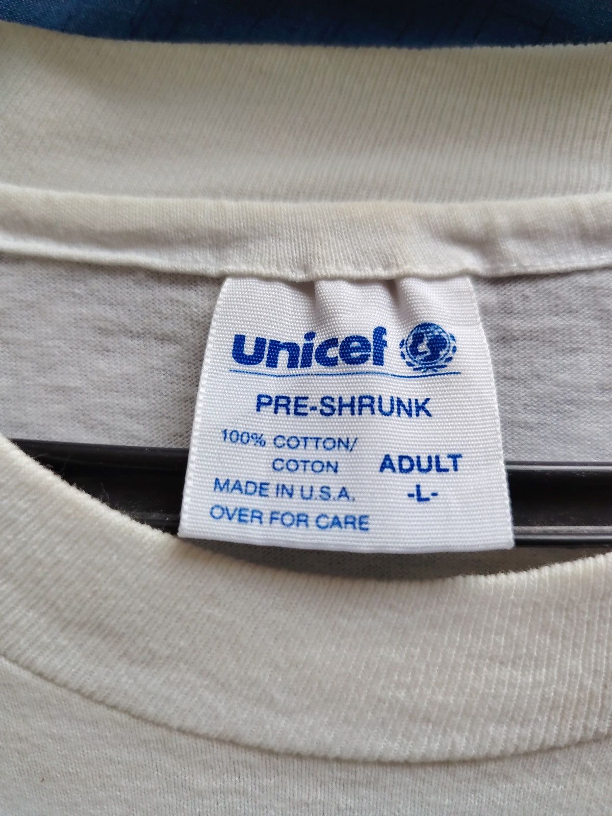 Other Vintage 90’s UNICEF Tee Size US L / EU 52-54 / 3 - 3 Thumbnail