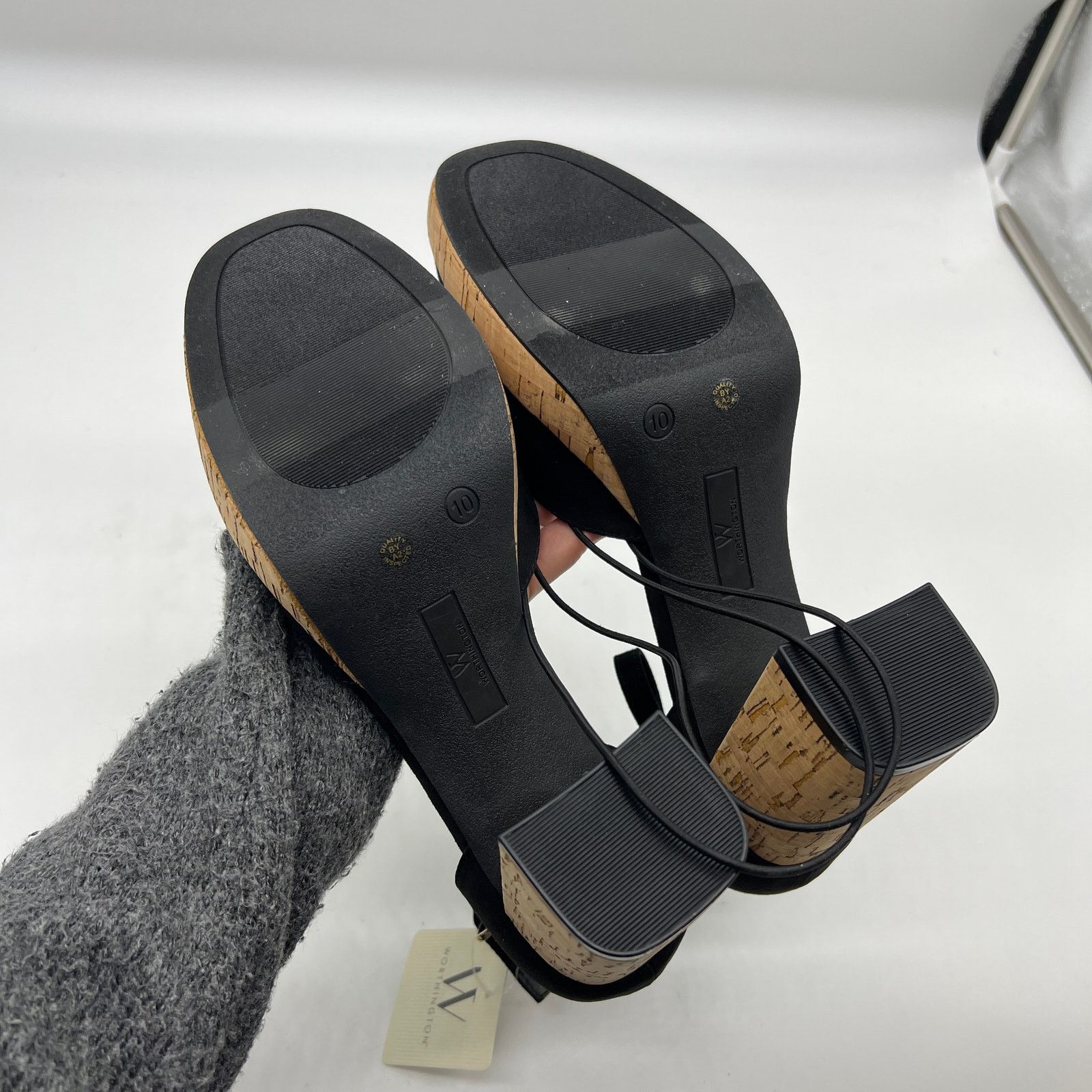 Other Worthington Womens Panama Block Heel Pumps 10 Size US 10 / IT 40 - 4 Thumbnail