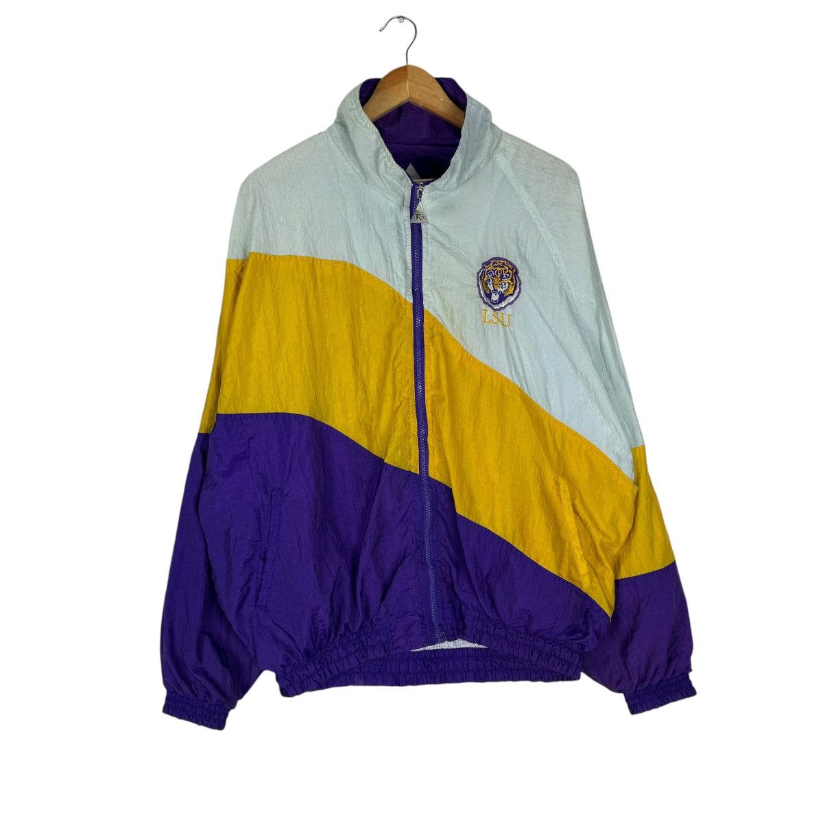 Vintage ⚡️90s LSU TIGER VARSITY JACKET Size US XL / EU 56 / 4 - 2 Thumbnail
