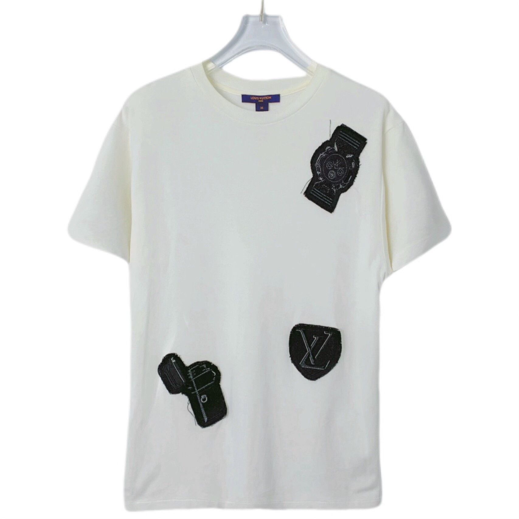 Louis Vuitton Louis Vuitton White T-Shirt M Women Size M / US 6-8 / IT 42-44 - 1 Thumbnail