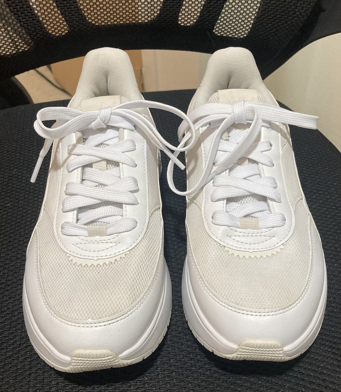 Puma PUMA R78 Disrupt LT Women’s 399066-01 “Pure White”-Perf Con. Size US 8.5 / IT 38.5 - 3 Thumbnail