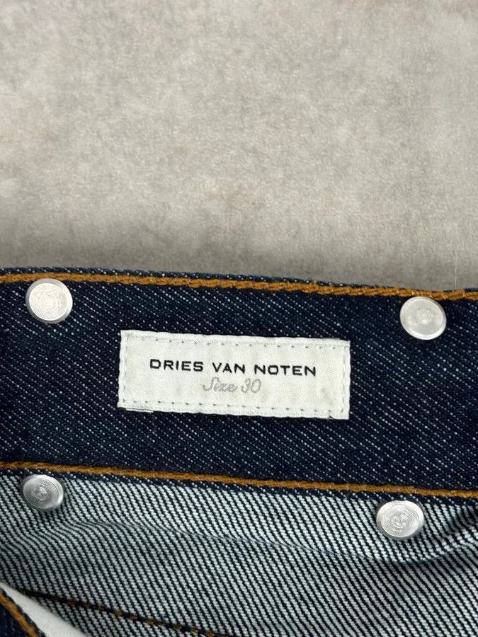 Dries Van Noten Dries Van Noten Navy Denim Contrast Stitch Shorts Size 28" / US 6 / IT 42 - 10 Thumbnail