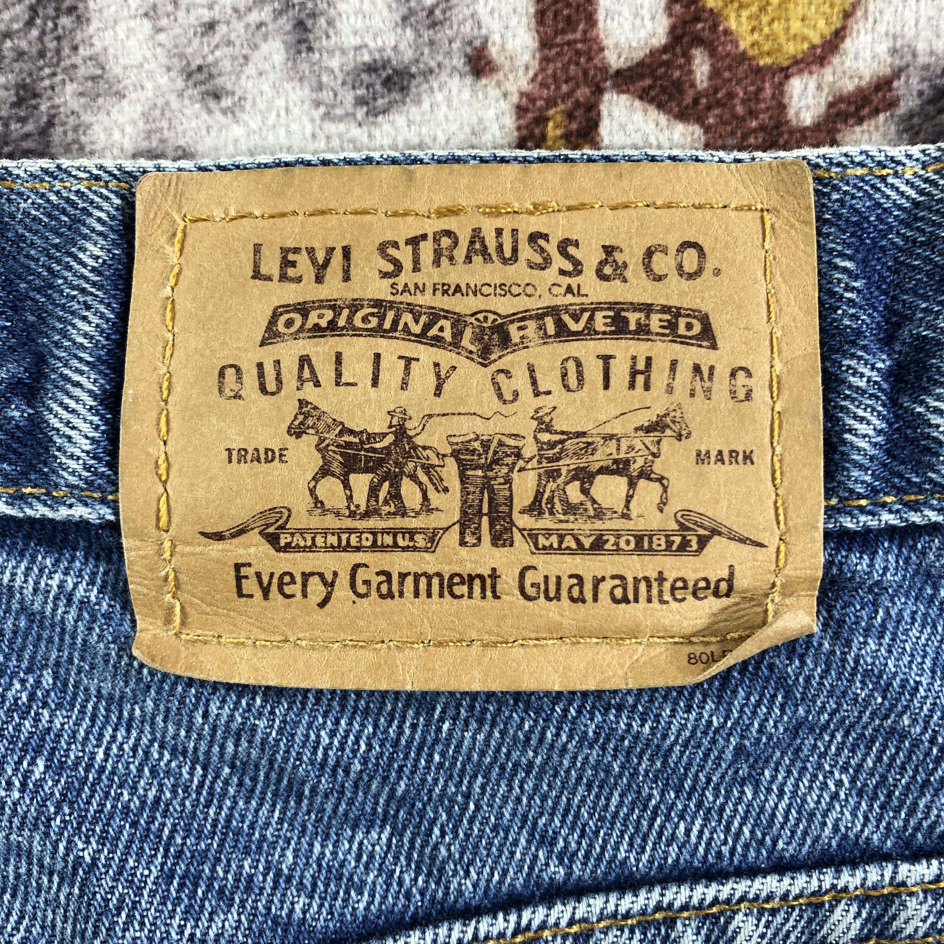 Levi's × Vintage Vintage 90s Levis Jeans-JM3500 Size 34" / US 12 / IT 48 - 5 Thumbnail