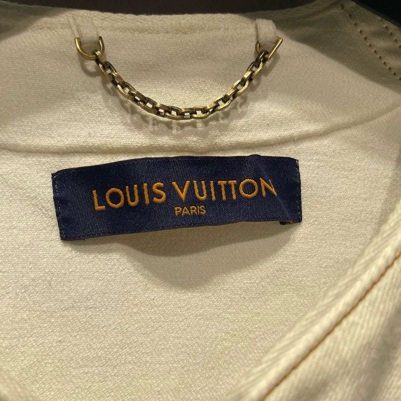 Louis Vuitton Louis Vuitton Solid dark stripe single-breasted baseball h Size US XL / EU 56 / 4 - 3 Thumbnail
