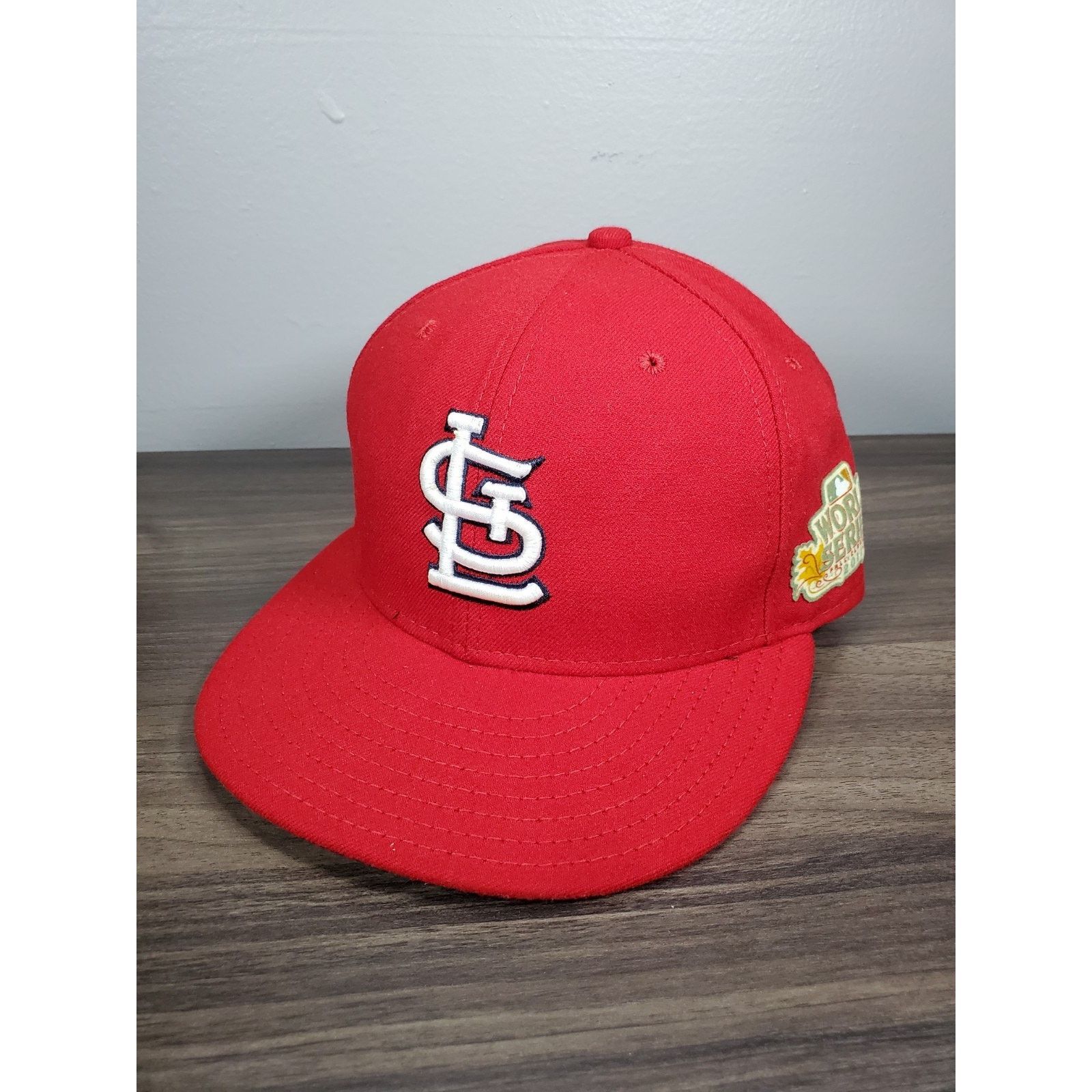 MLB × New Era St. Louis Cardinals Hat 2011 World Series Fitted Cap Size 7 Size ONE SIZE - 1 Thumbnail