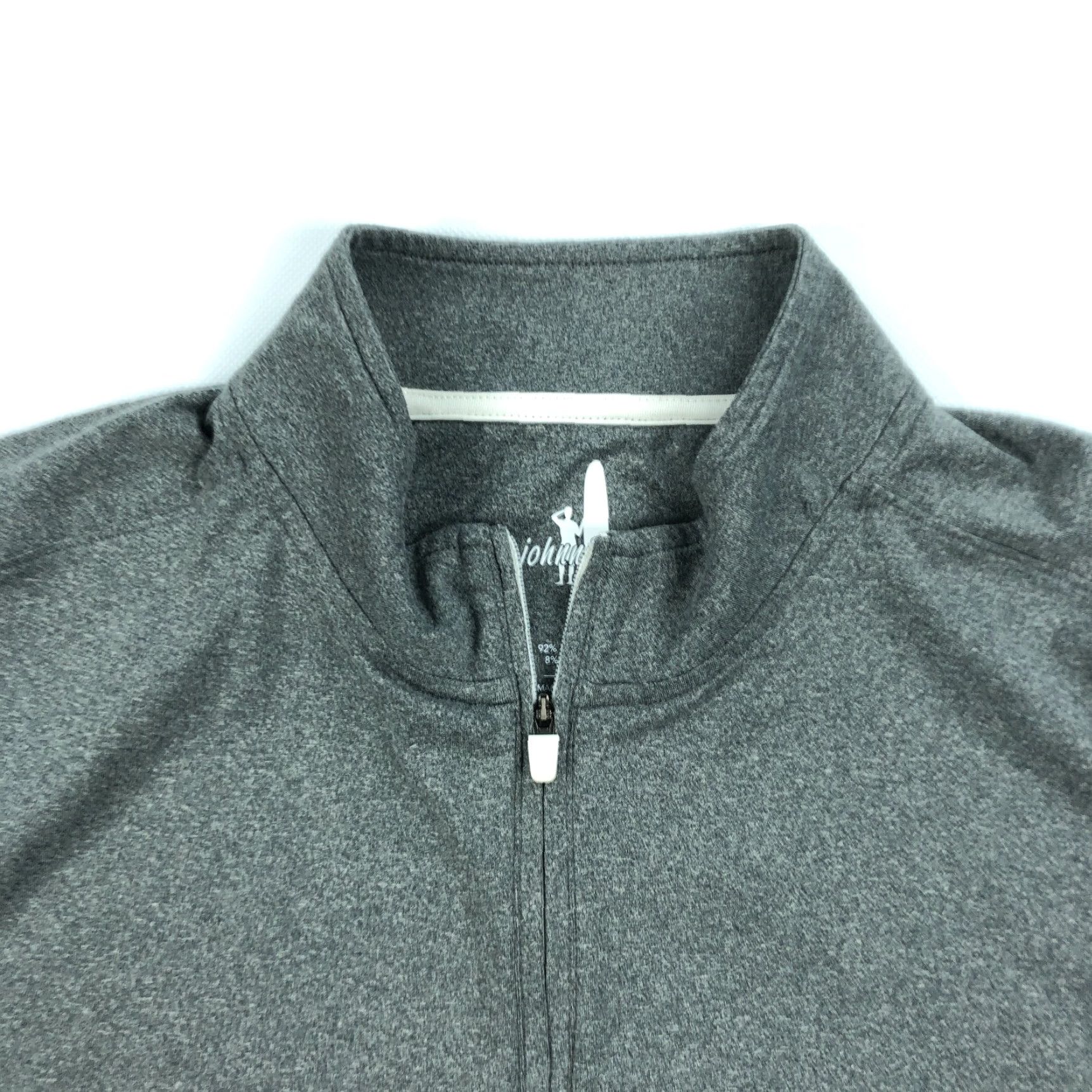 johnnie-O VINTAGE Johnnie O Performance Pullover Mens Large Gray 1/4 Zip Logo NHHS New Hanover Quater Zip Pullover 1/4 Zip Logo NHHS Size US L / EU 52-54 / 3 - 3 Thumbnail