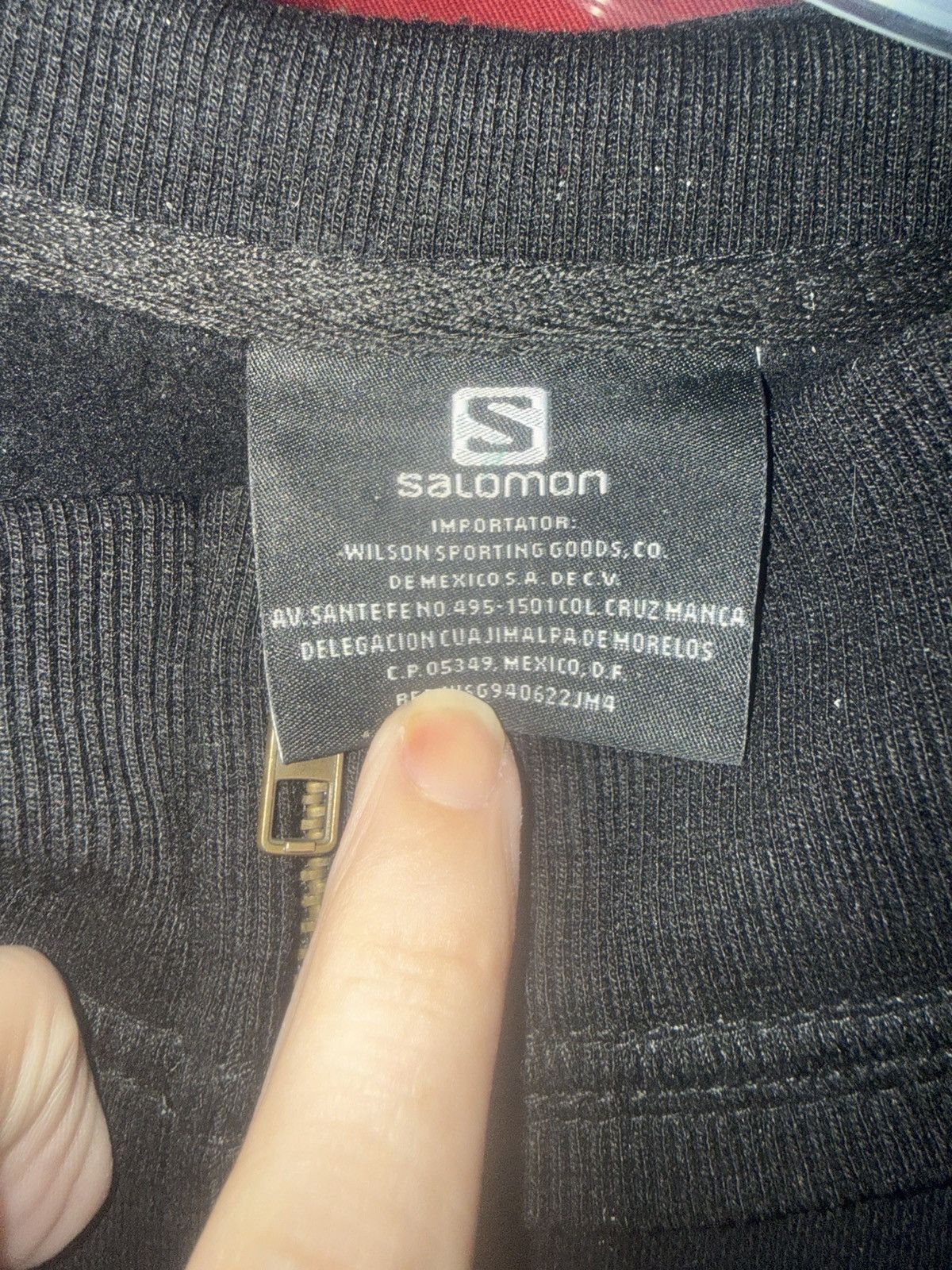 Salomon Vintage Salomon XL Lightweight Zipup! Size US XL / EU 56 / 4 - 3 Thumbnail