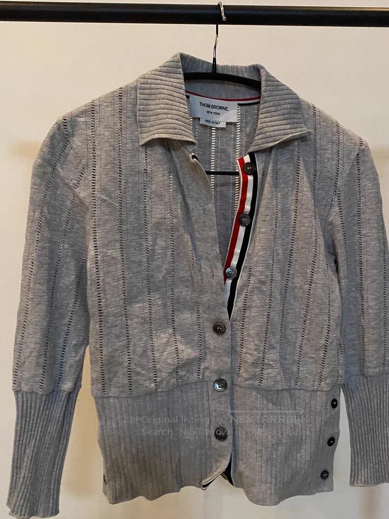 Thom Browne Thom Browne Short Knit Top Size XS / US 0-2 / IT 36-38 - 1 Thumbnail
