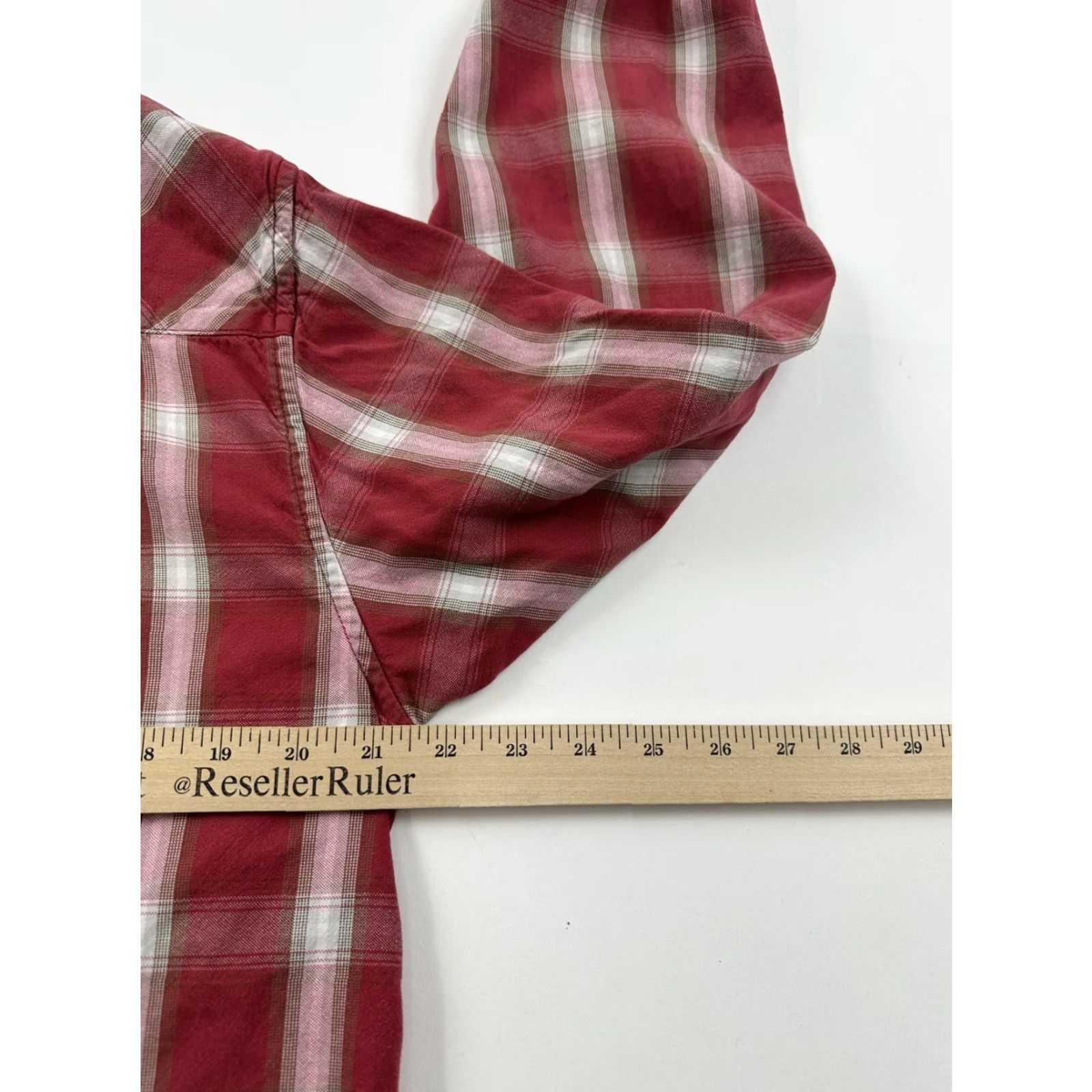 Vintage Horny Toad Shirt Mens Medium Red Plaid Button Up Long Sleeve Size US M / EU 48-50 / 2 - 6 Thumbnail