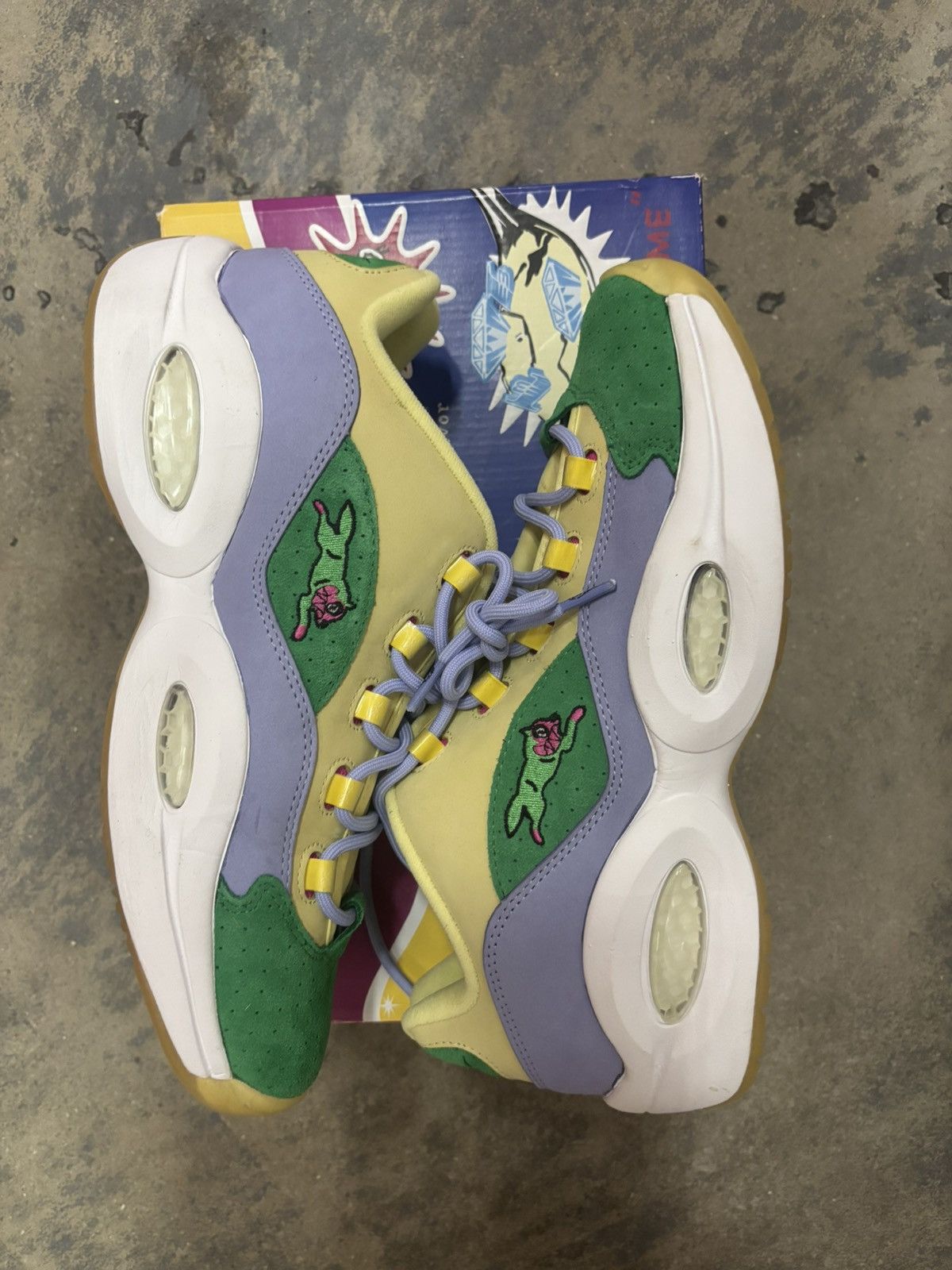 Icecream × Reebok BBC Ice Cream x Question Low Size US 11.5 / EU 44-45 - 16 Thumbnail