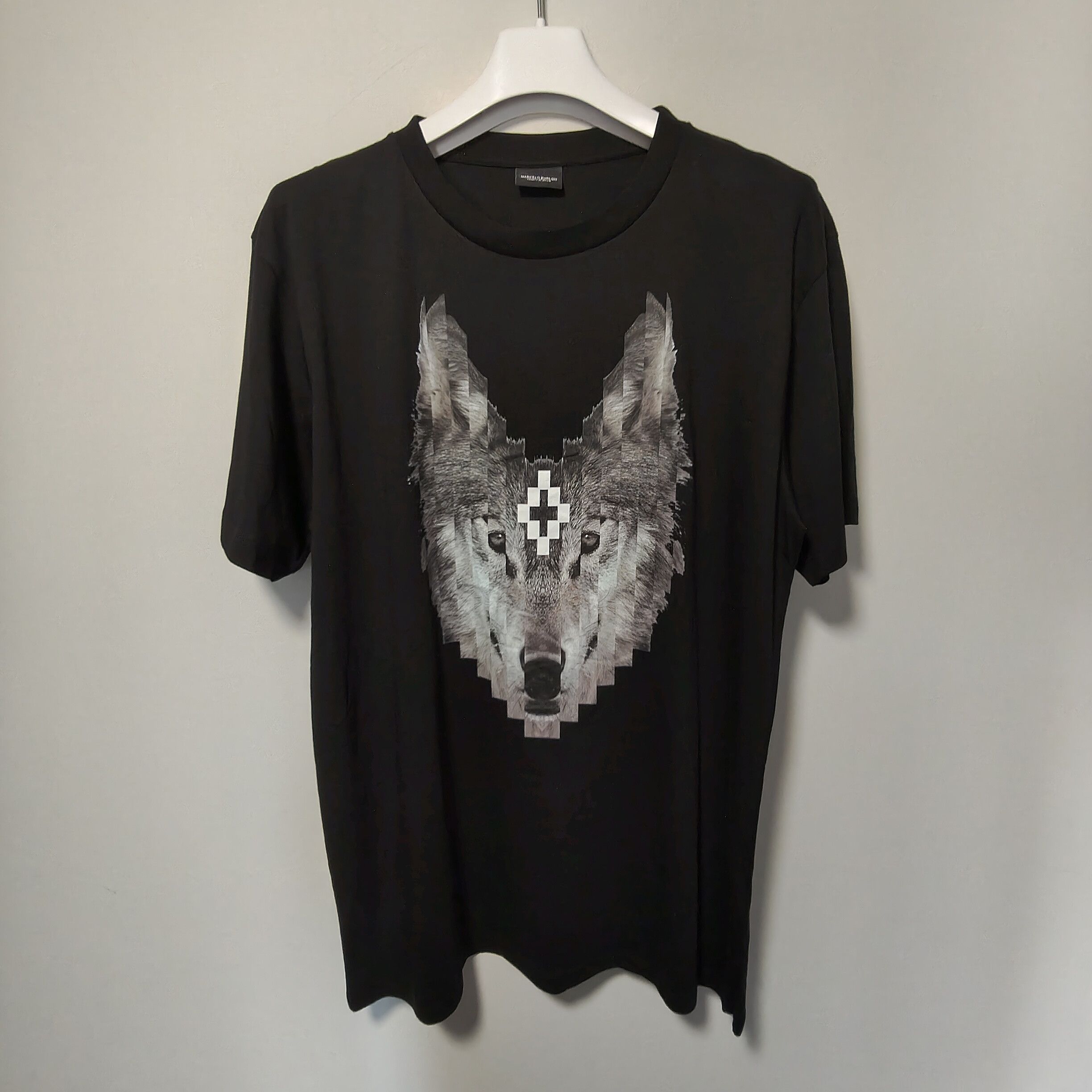 Marcelo Burlon Wolf print t-shirt | Grailed