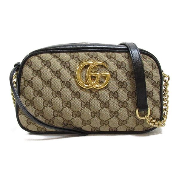 image of Gucci GG Marmont Camera Bag in Black, Women's