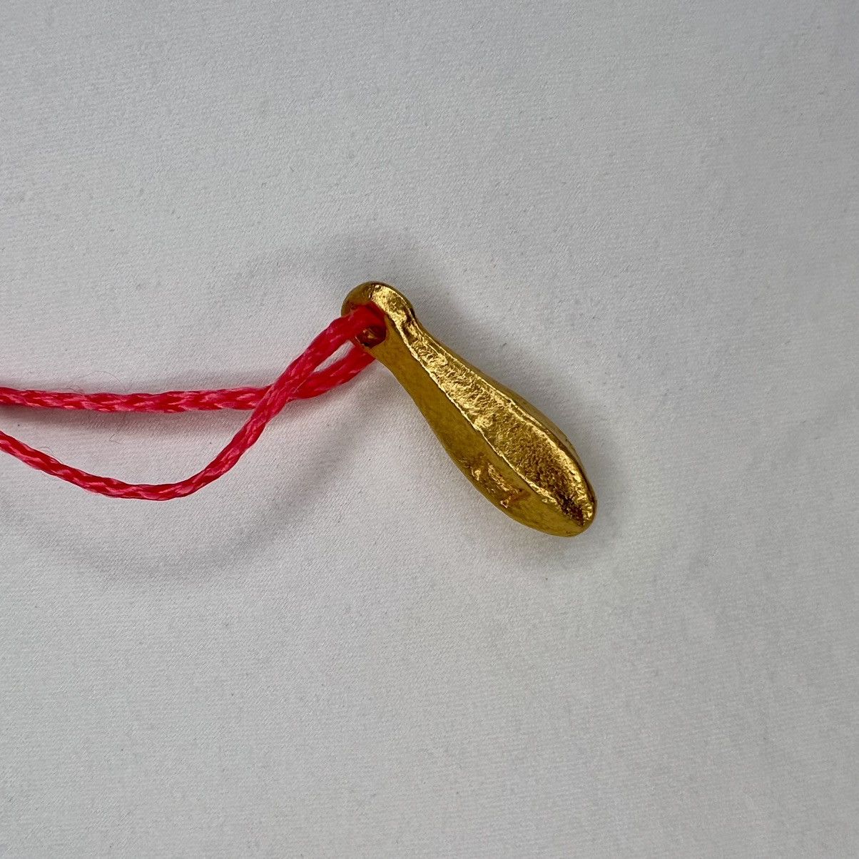 Vintage Pink and Gold Pendant Necklace Size ONE SIZE - 3 Thumbnail