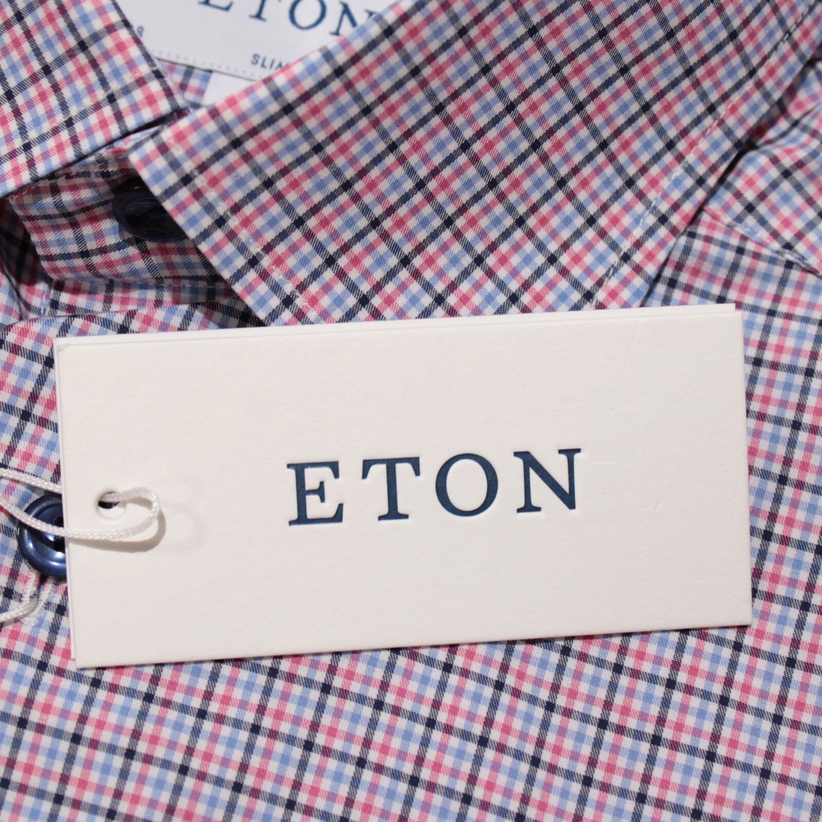 Eton Eton New with tags Shirt Size S US In Blue Size US S / EU 44-46 / 1 - 2 Thumbnail