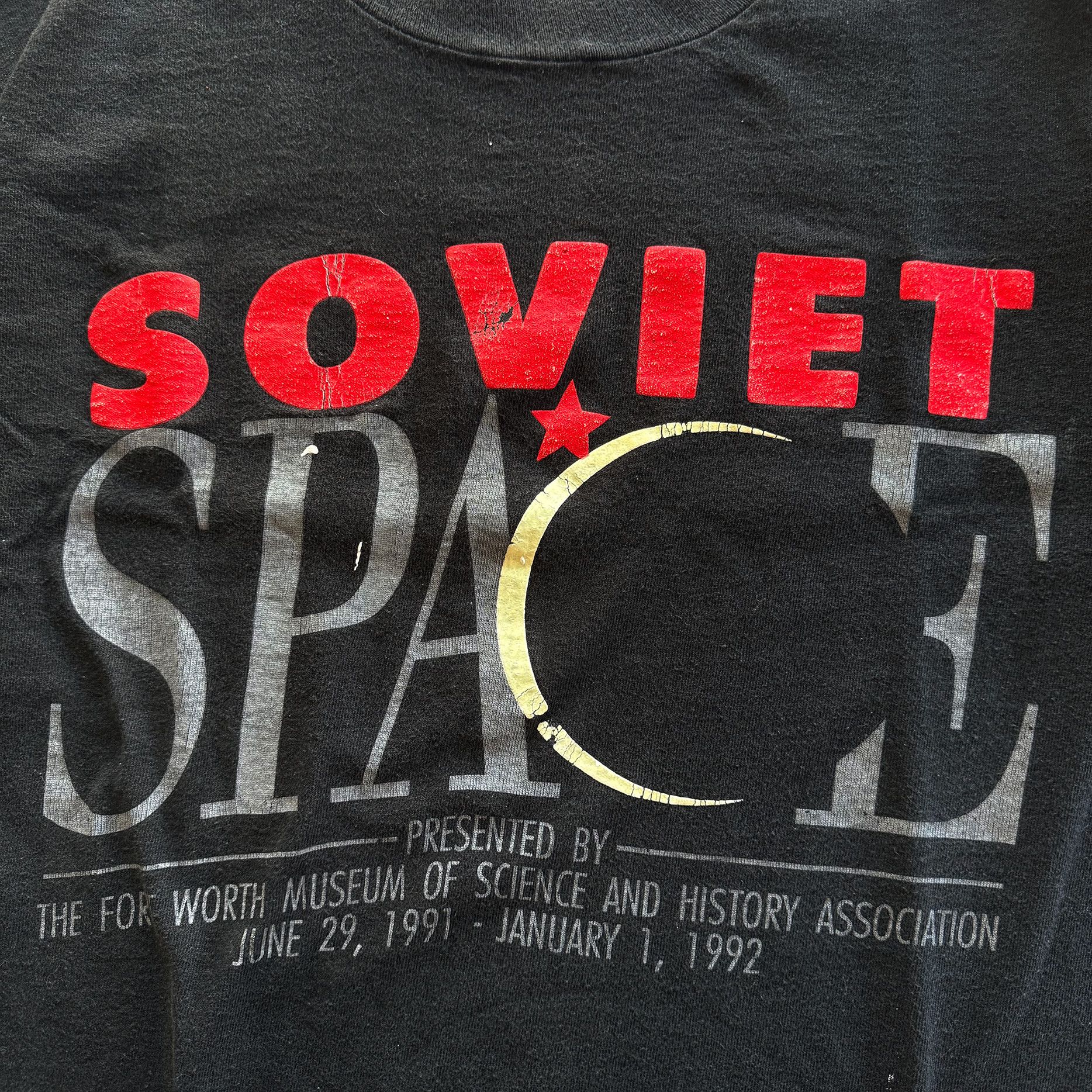 Vintage 1992 Soviet Space Tee Size US L / EU 52-54 / 3 - 4 Thumbnail