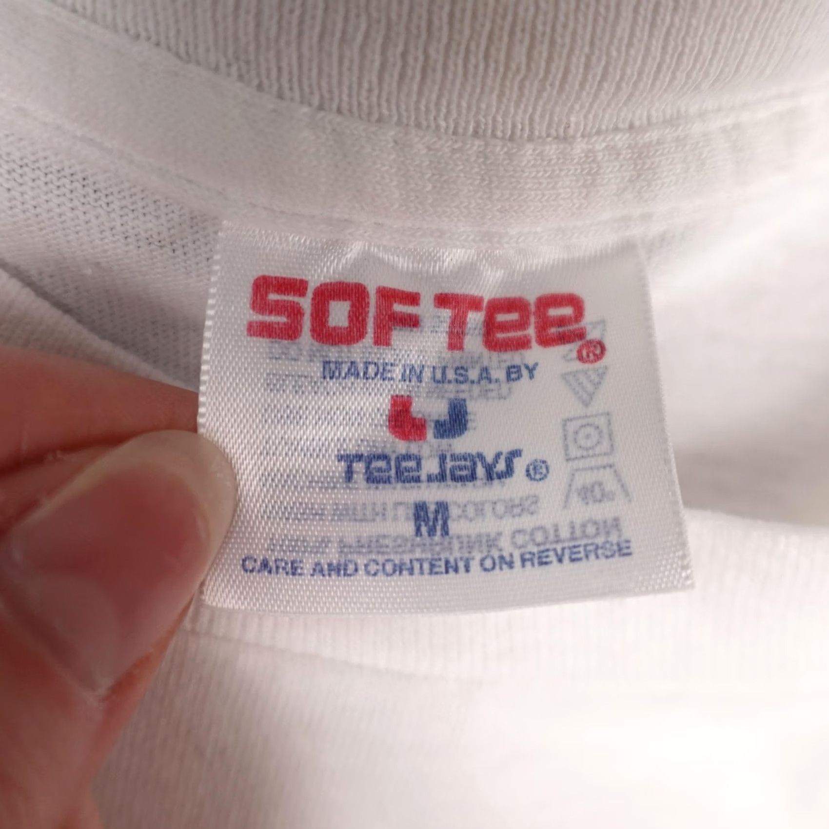Vintage VINTAGE Grits Shirt Womens Medium White Girls Raised In The South Embroidered Tee USA Size M / US 6-8 / IT 42-44 - 2 Thumbnail