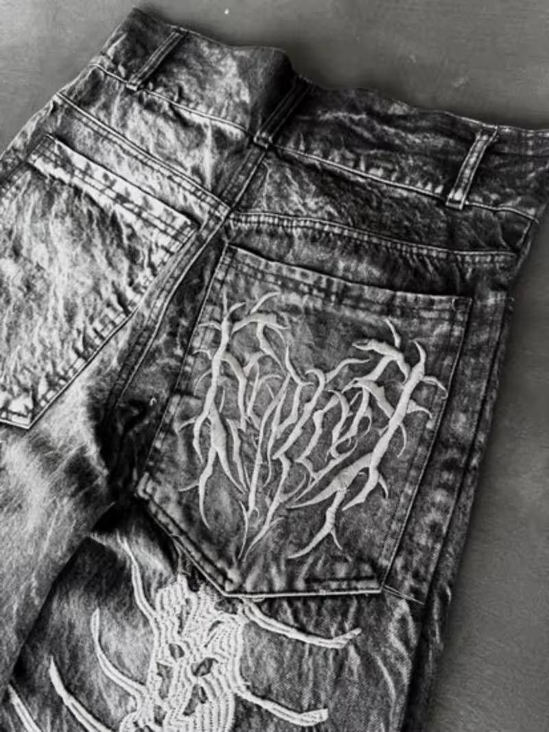 Japanese Brand × Vintage scolopendra jeans Size US 36 / EU 52 - 4 Thumbnail
