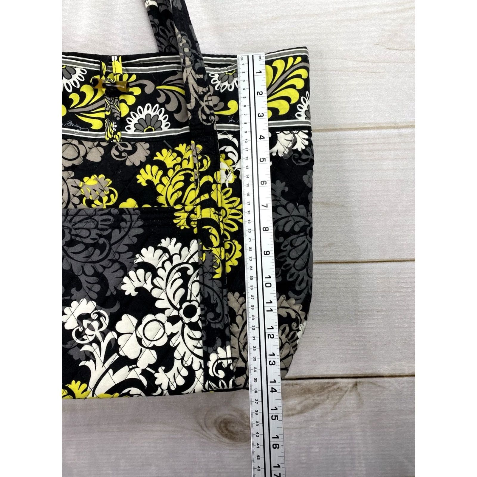 Vera Bradley Vera Bradley Baroque Tote Bag Large US 17"x14" Multicolor Cotton Quilted Women Toys? Size ONE SIZE - 3 Thumbnail