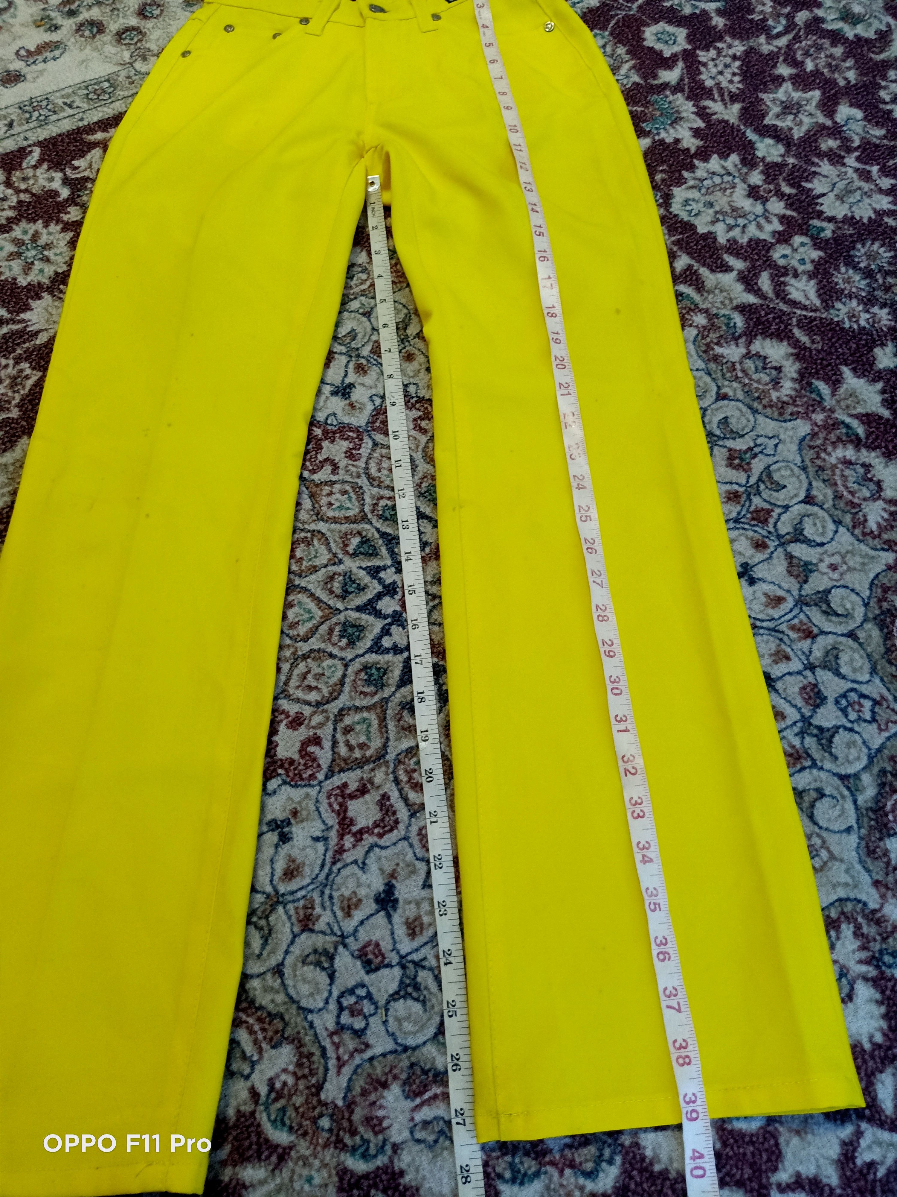 Beauty Beast × Versace Retro 90s Versace couture straight cut Size US 26 / EU 42 - 10 Thumbnail