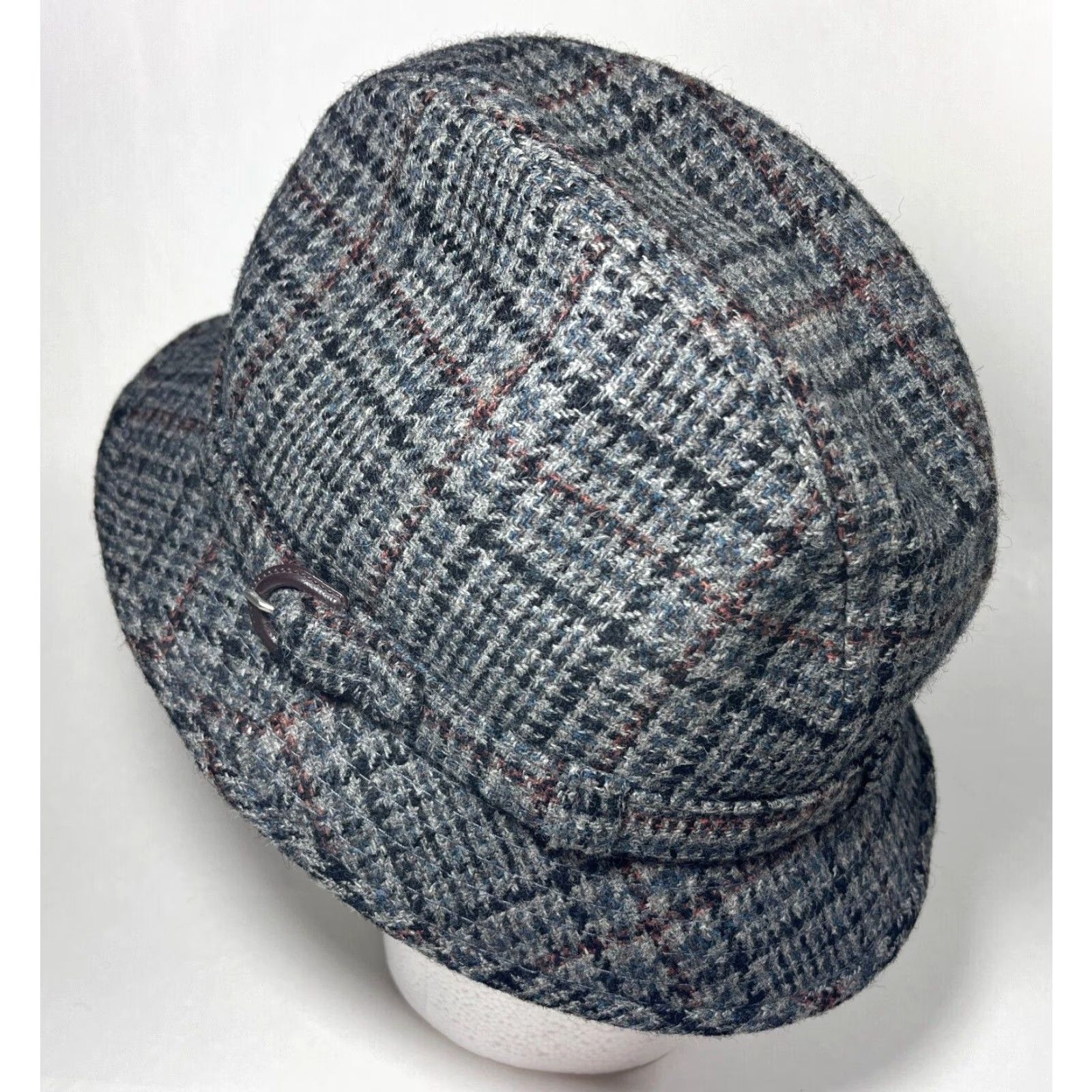 Vintage VINTAGE The Edinburgh Woollen Mill Men'S Wool Fedora Hat Plaid Made in UK Sz Medium Size ONE SIZE - 7 Thumbnail