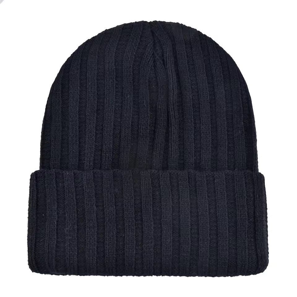 Japanese Brand Embroidered Eagle Patch Ribbed Beanie Size ONE SIZE - 2 Thumbnail