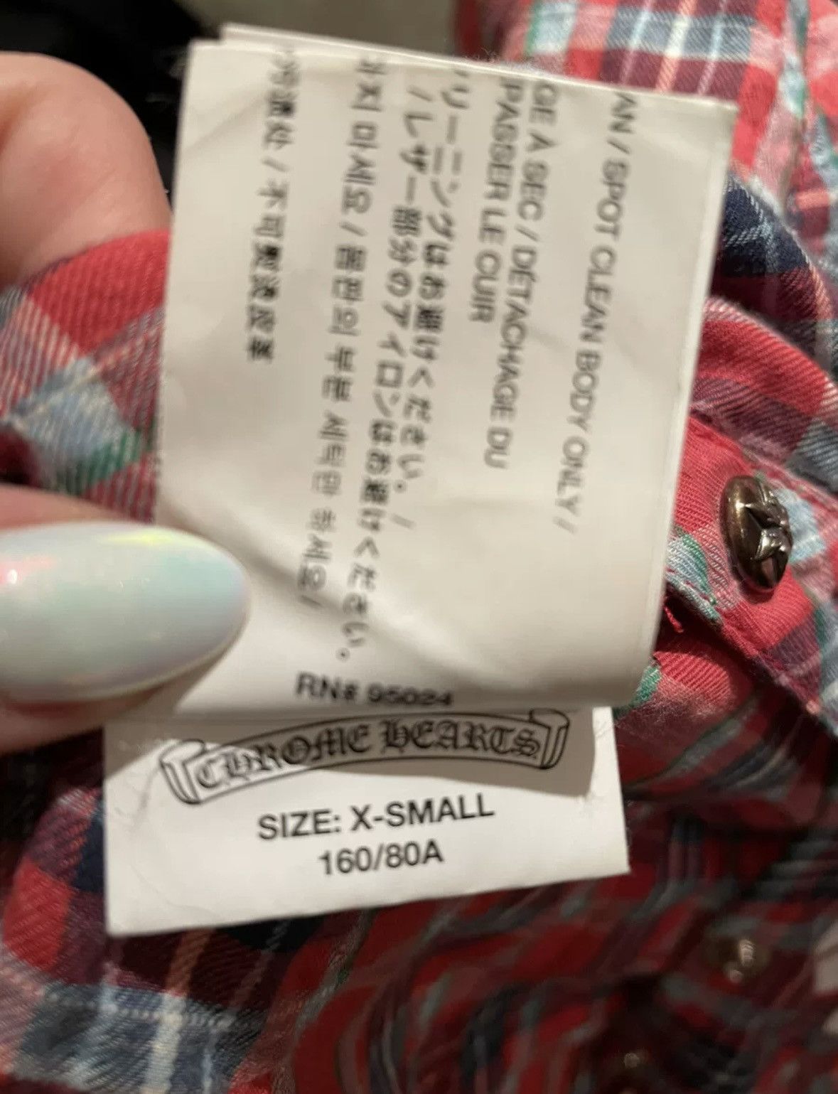 Chrome Hearts Chrome hearts shirt Size US XS / EU 42 / 0 - 6 Thumbnail