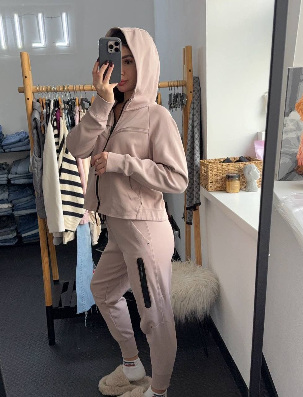Nike Nike Tech Fleece women’s pink costume Size:S Size S / US 4 / IT 40 - 4 Thumbnail