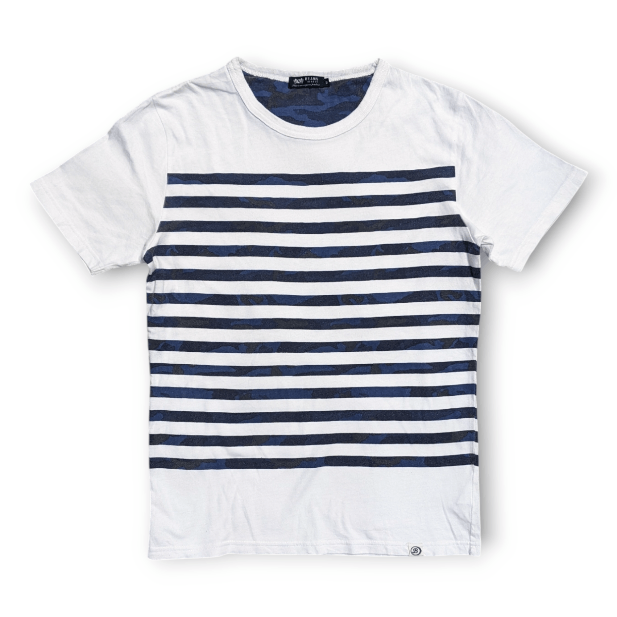 Beams Plus Beams Heart Stripes Camouflage T shirr Size US M / EU 48-50 / 2 - 1 Thumbnail