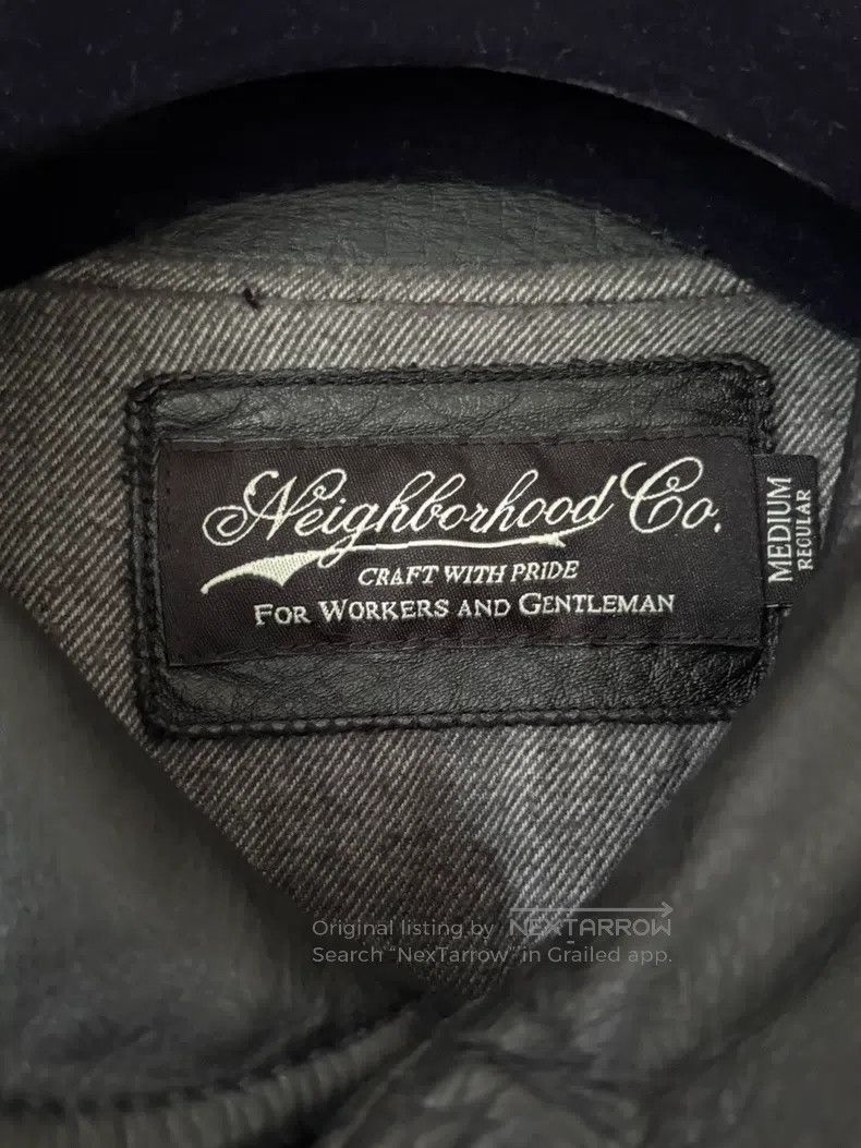 Neighborhood Neighborhood Leather Biker Jacket Size US M / EU 48-50 / 2 - 4 Thumbnail