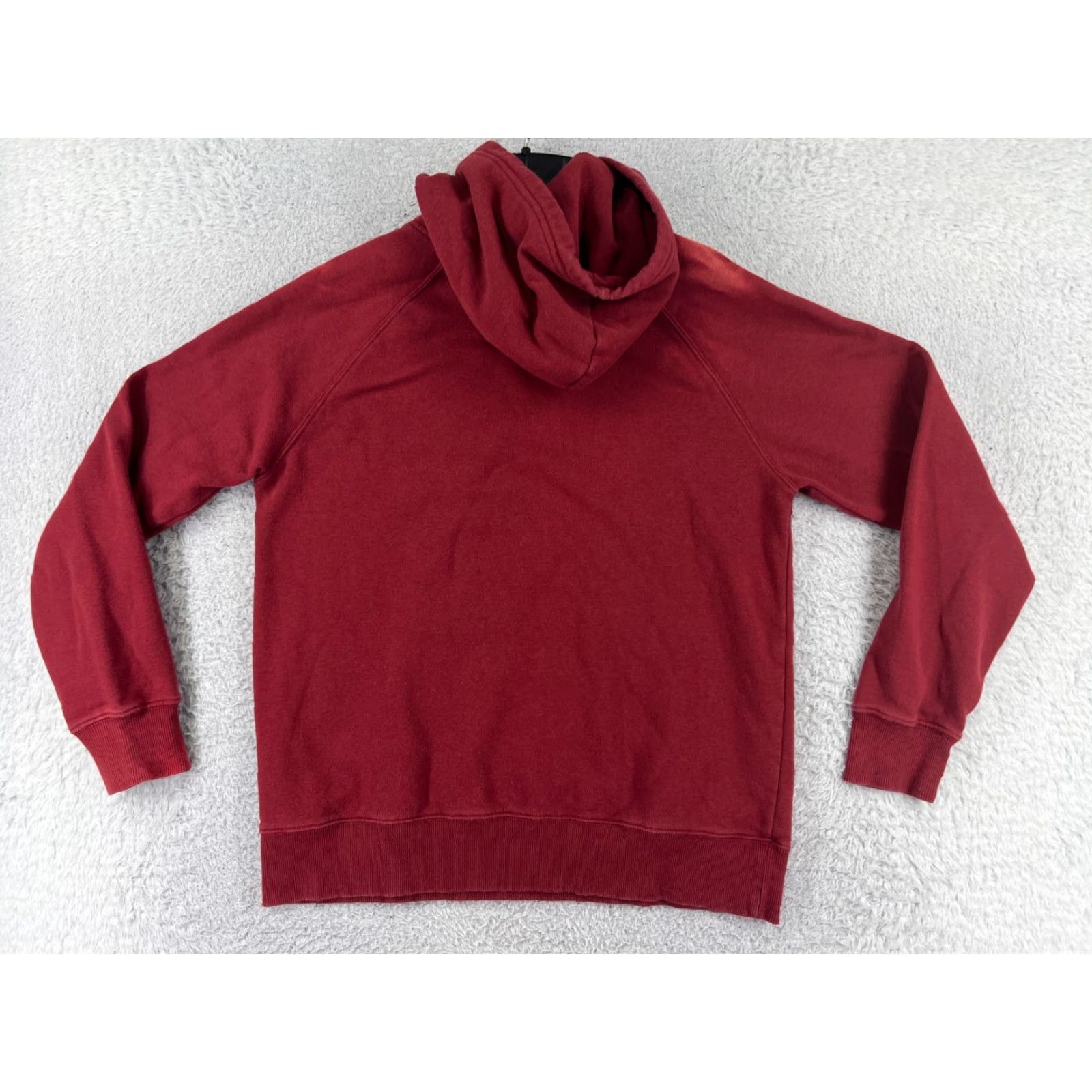 The North Face The North Face Womens Sweater Pullover Hoodie Jersey Cotton Blend Red Medium Size M / US 6-8 / IT 42-44 - 2 Thumbnail